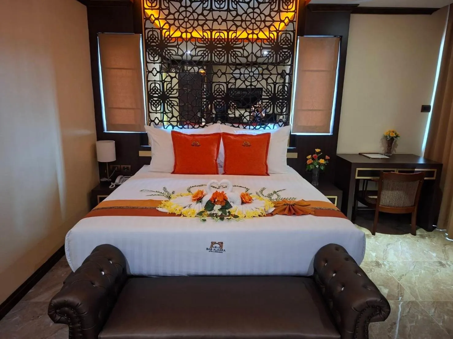 Bed in BAB ALHARA HOTEL