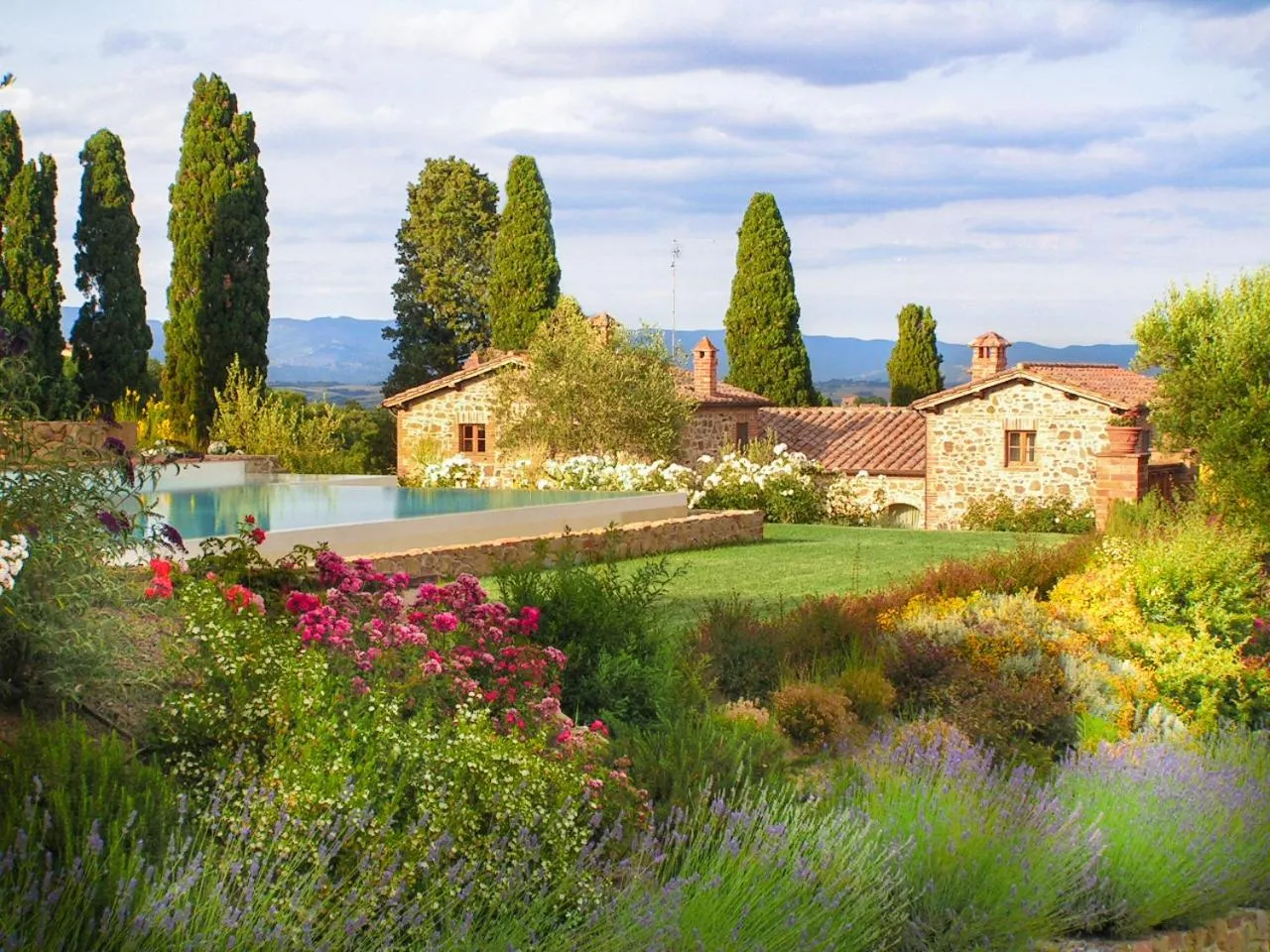 Garden view in Villa San Sanino - Relais in Tuscany