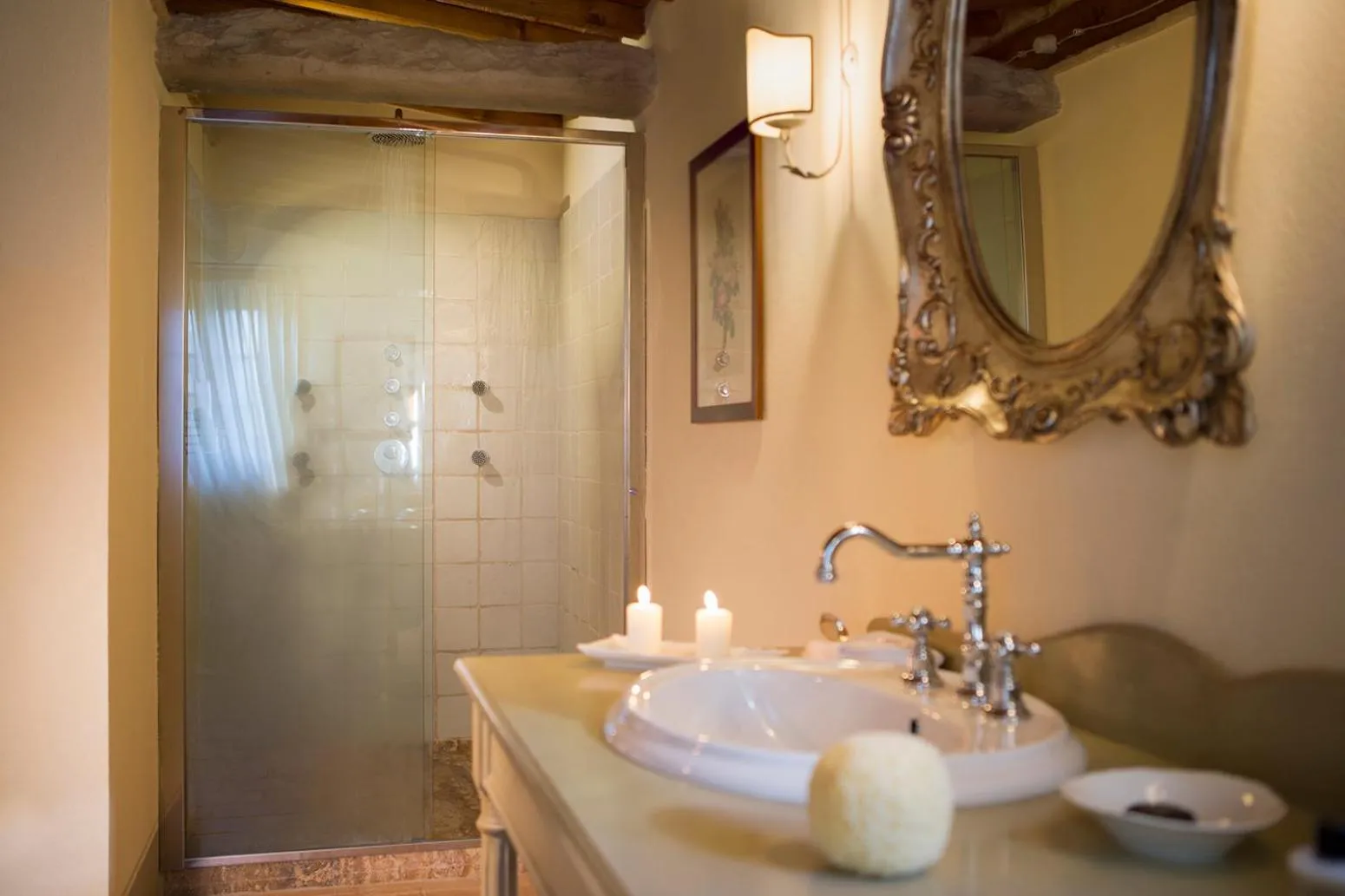 Shower in Villa San Sanino - Relais in Tuscany