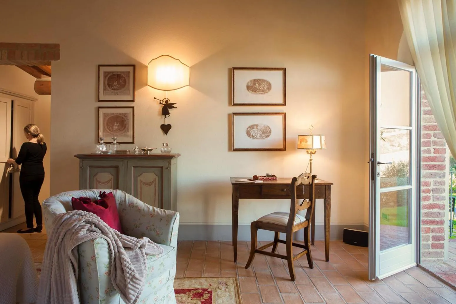 Seating area in Villa San Sanino - Relais in Tuscany