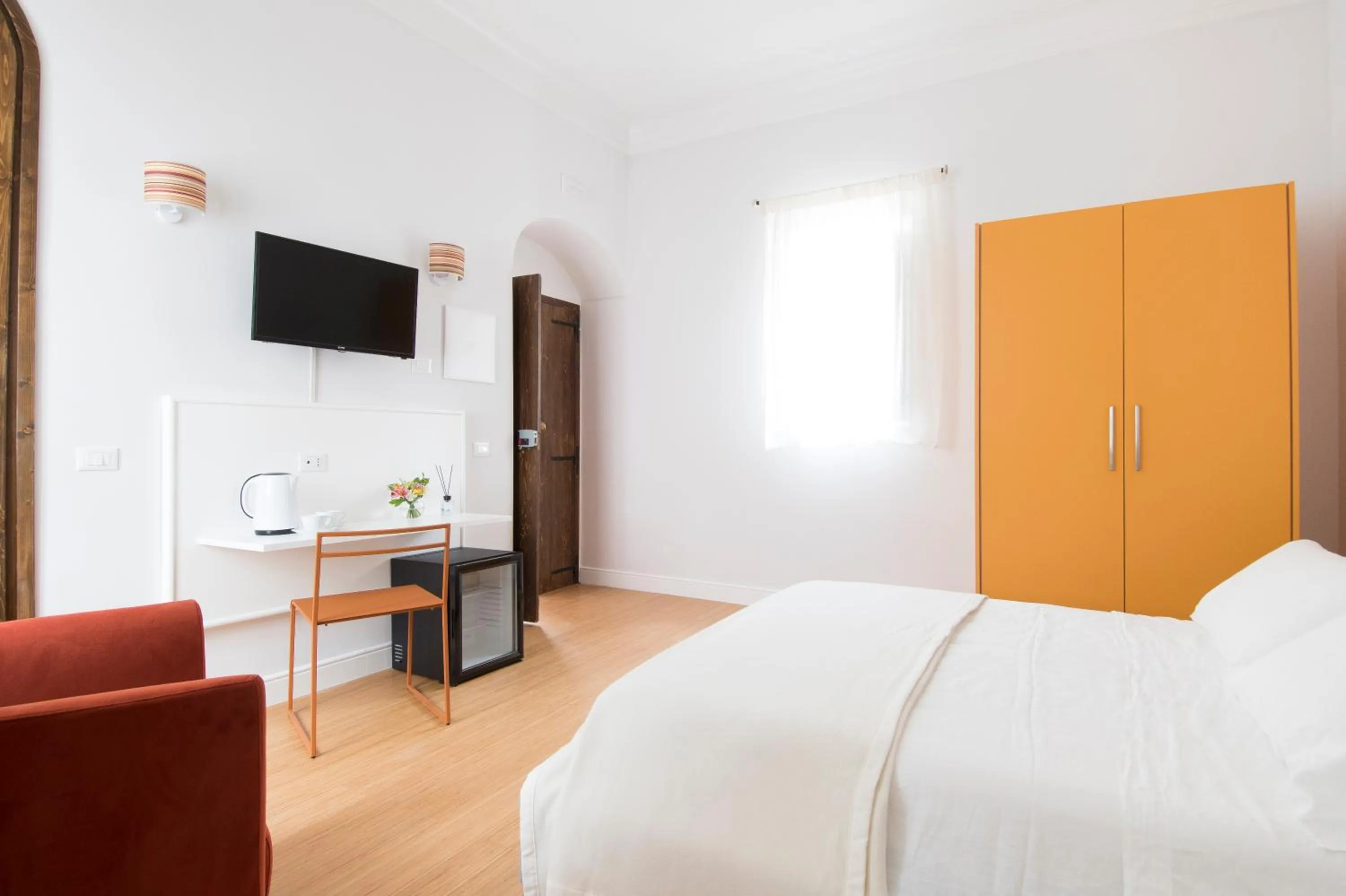 Bedroom, Bed in Dimora Cummà Marì