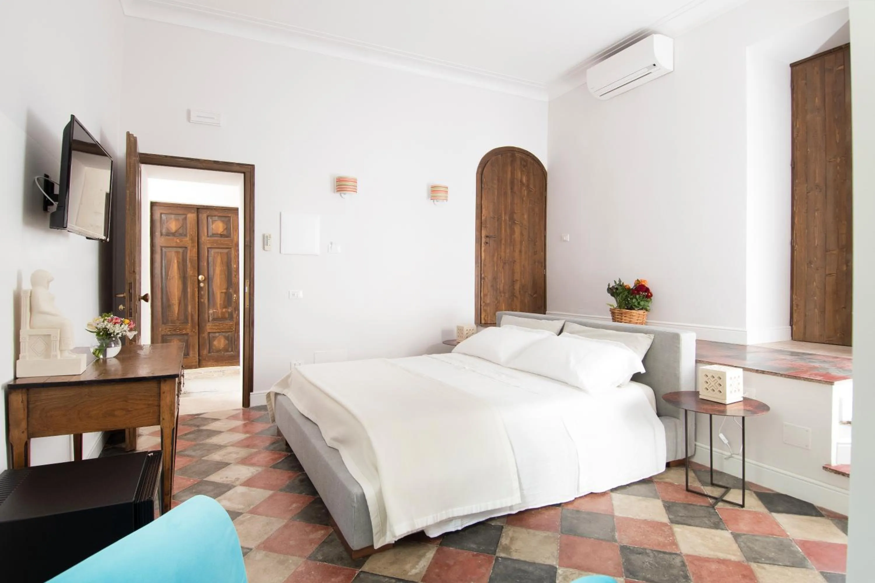 Bedroom, Bed in Dimora Cummà Marì