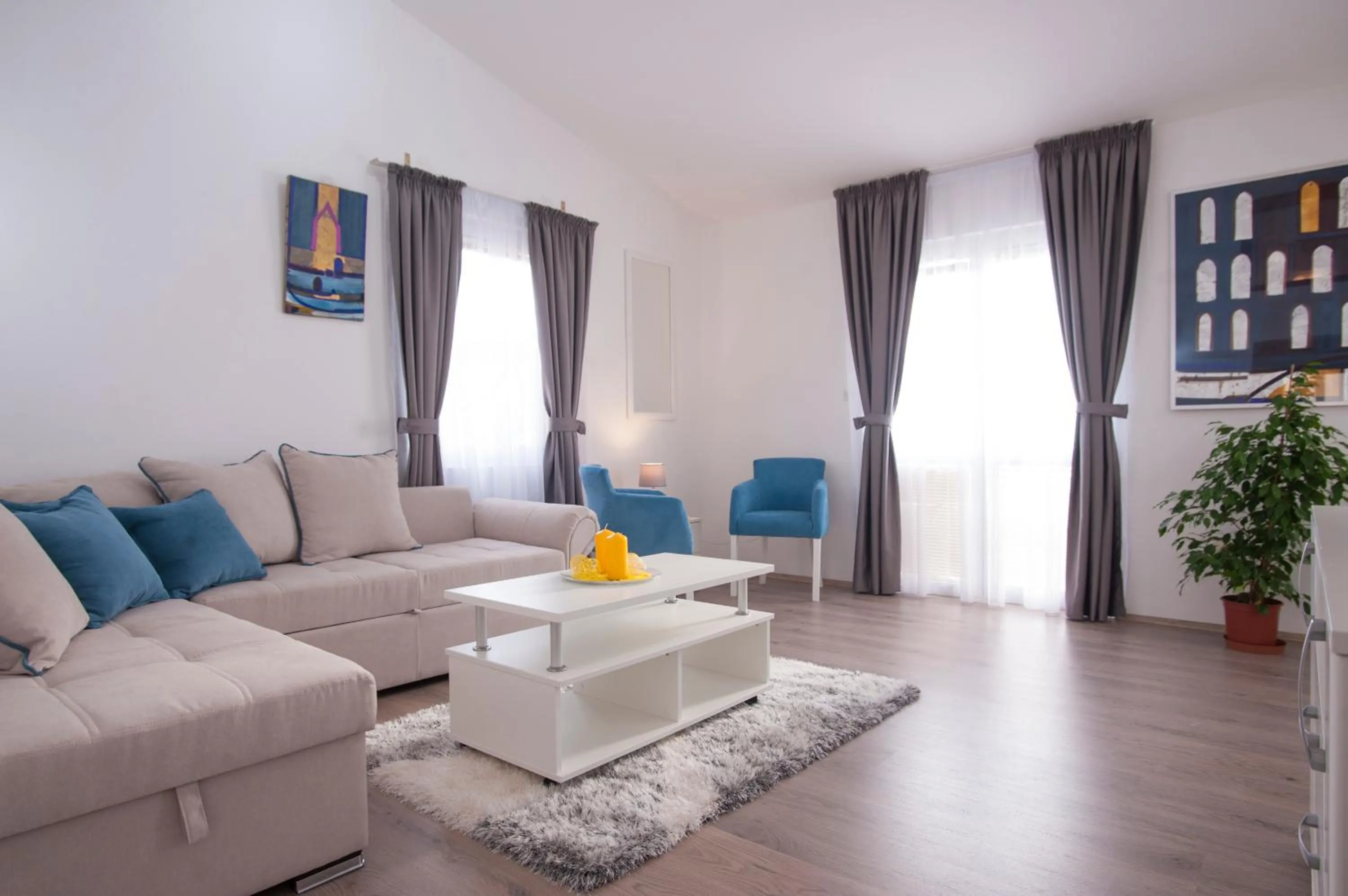 Living room in Apartments Grand