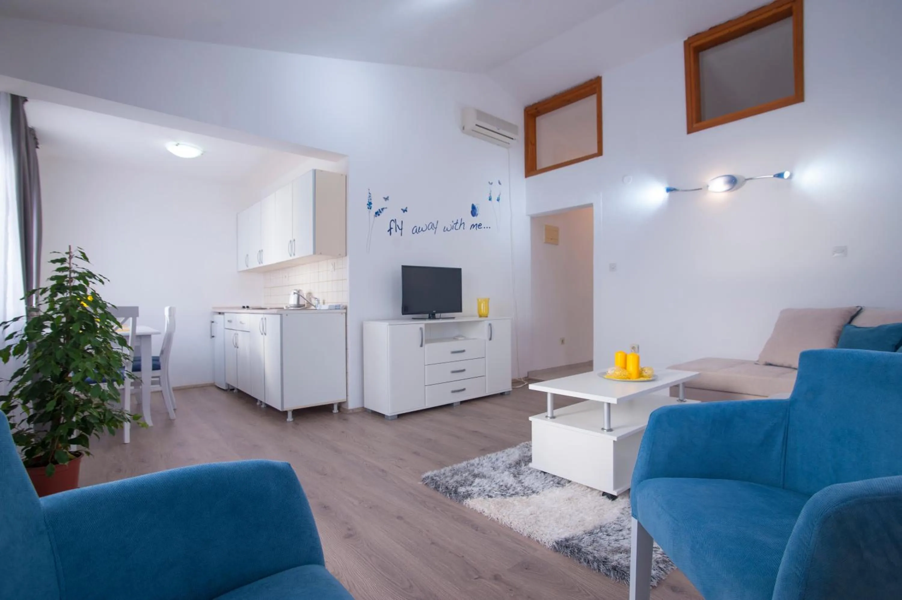 Kitchen or kitchenette in Apartments Grand