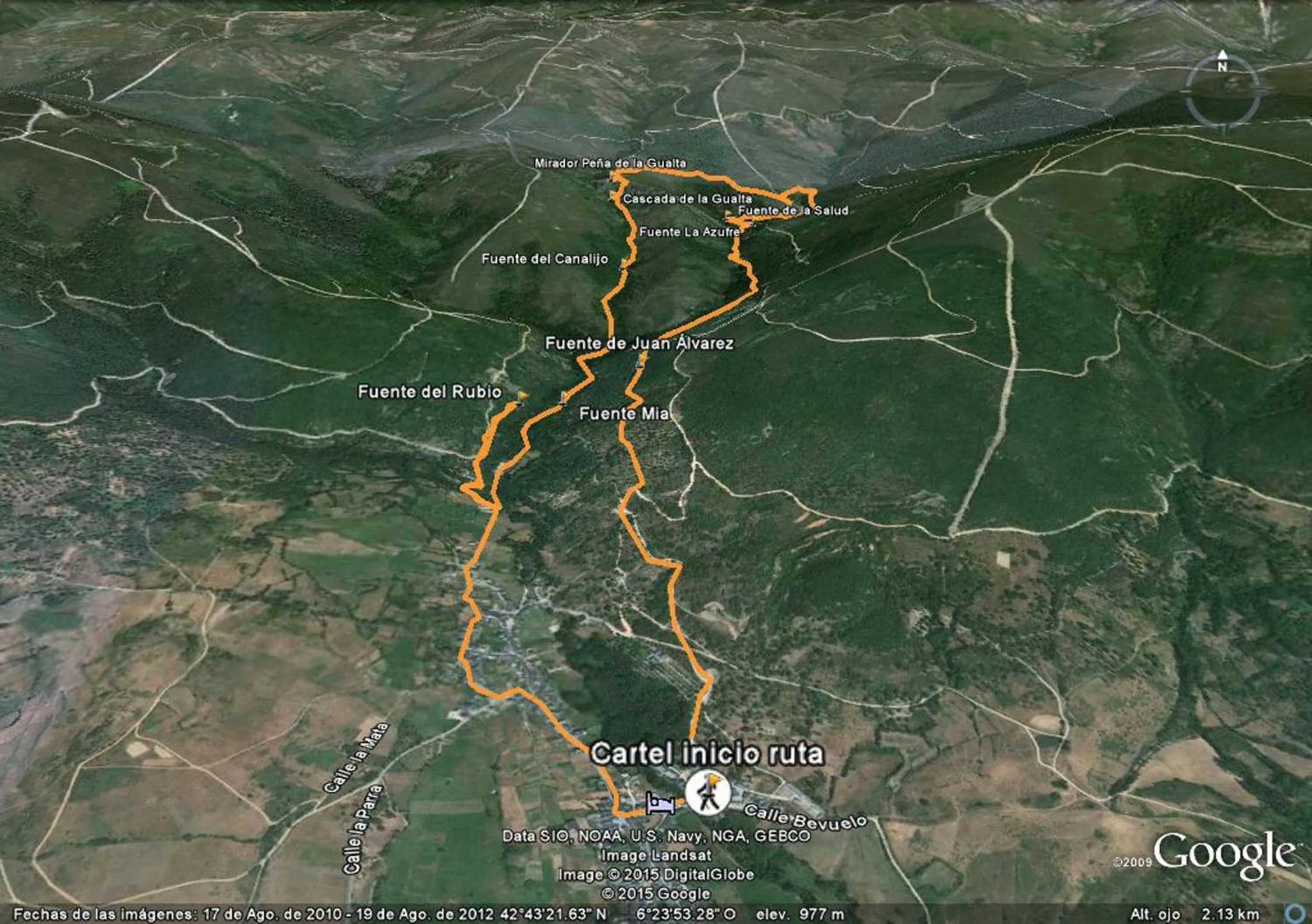 Hiking in Las Fontaninas