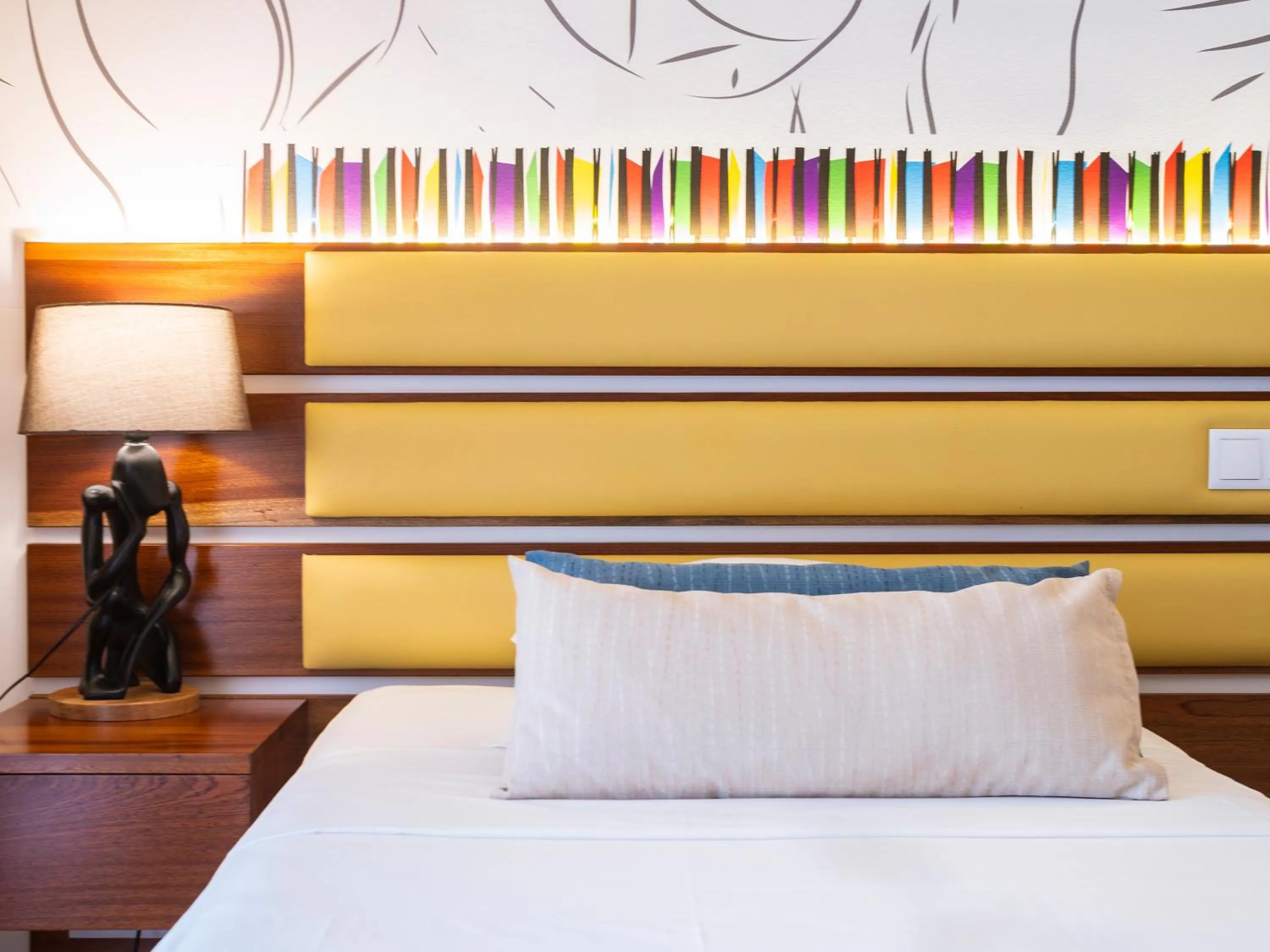 Decorative detail in Hotel Odjo d'água