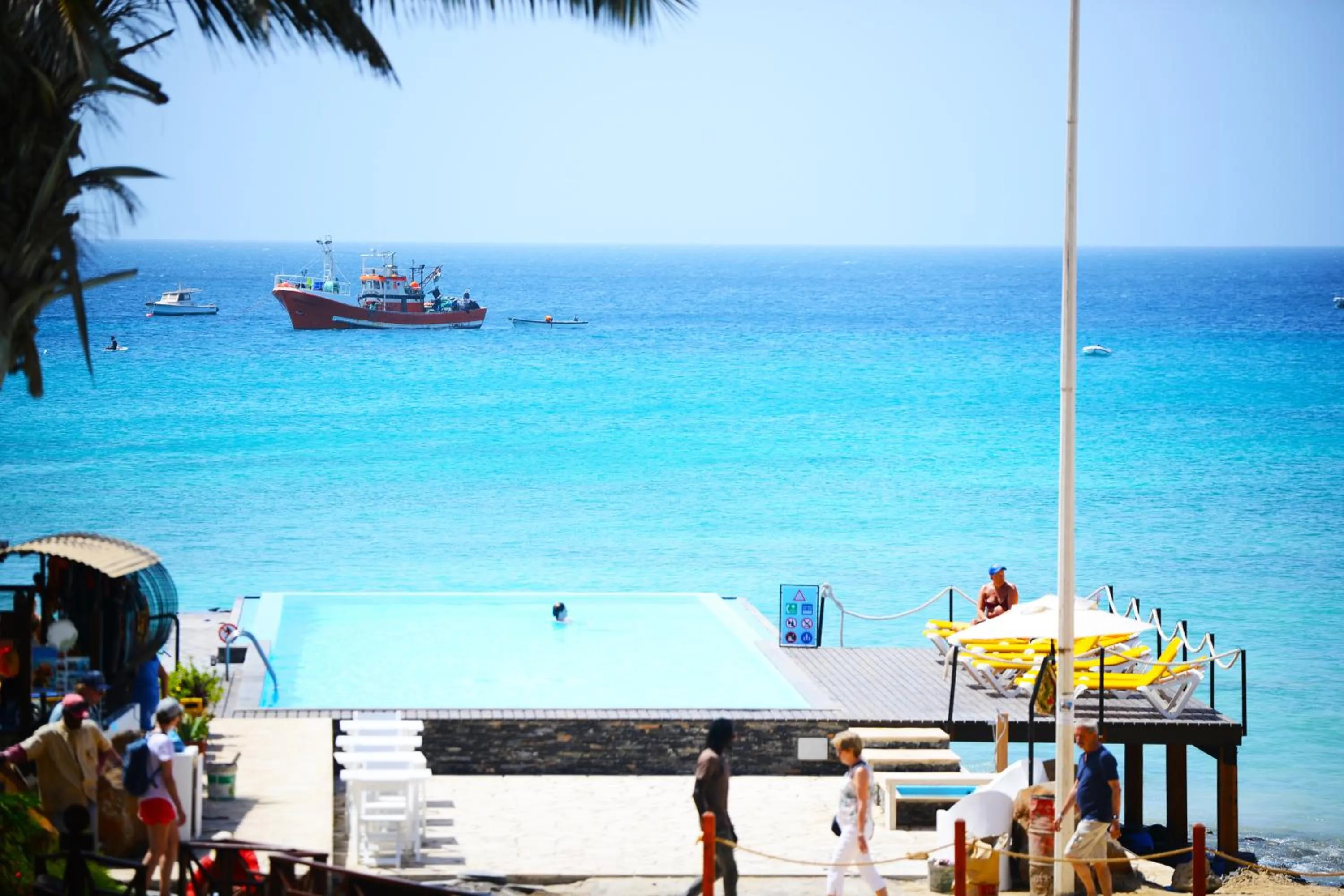 Beach in Hotel Odjo d'água