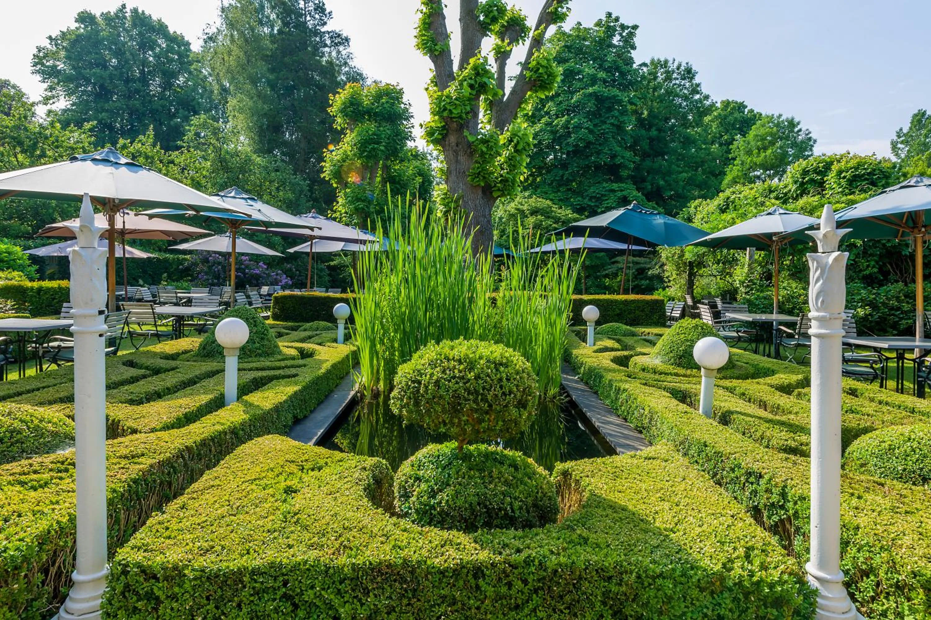 Garden in Hotel Geerts