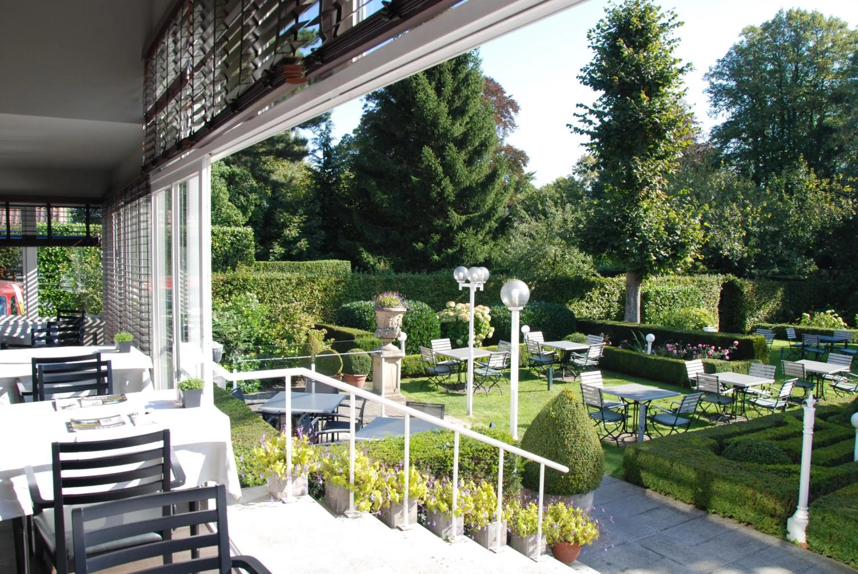 Garden in Hotel Geerts