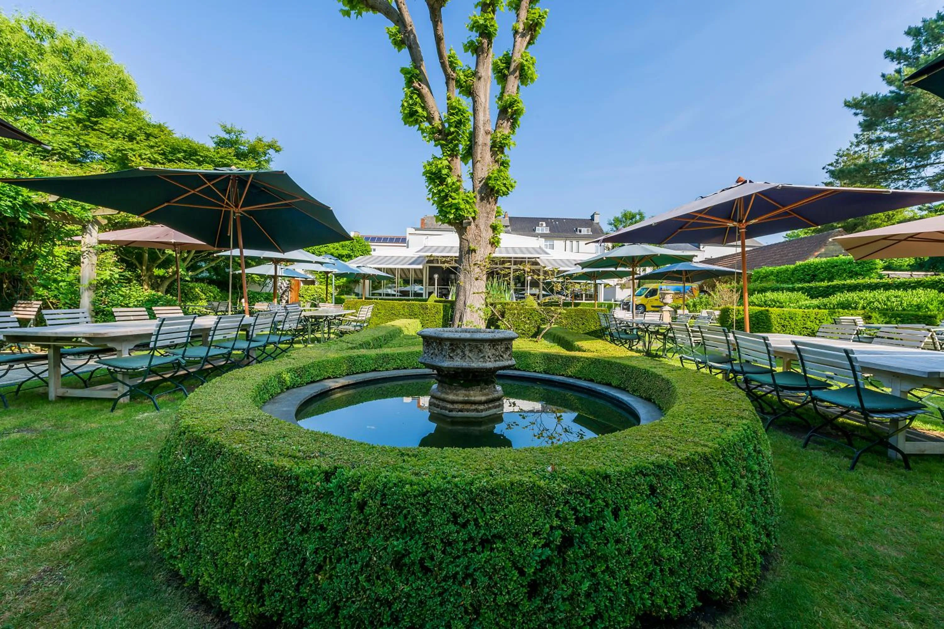 Garden in Hotel Geerts