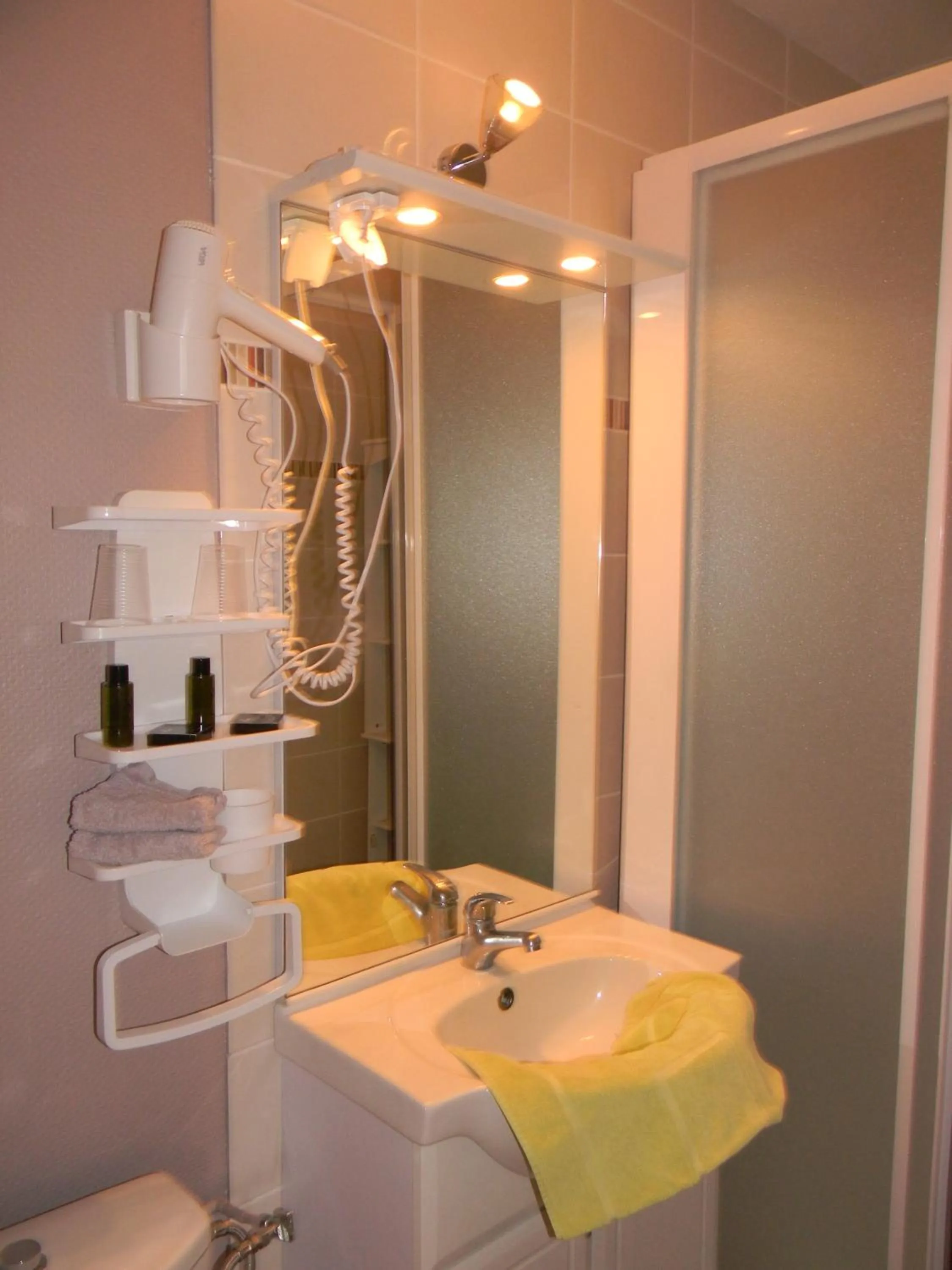 Shower in Résidence Hôtelière Hélios