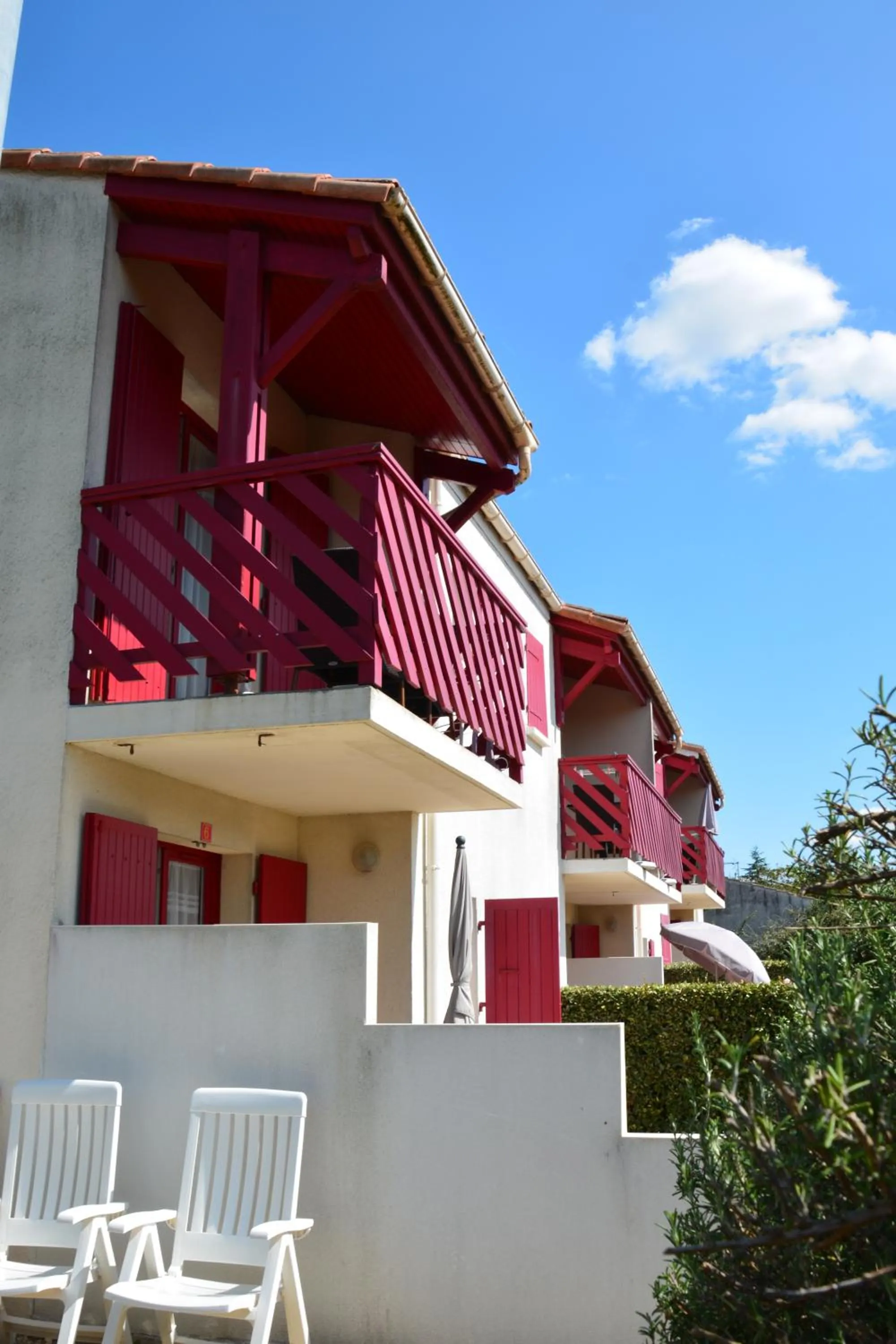 Balcony/Terrace in Résidence Hôtelière Hélios