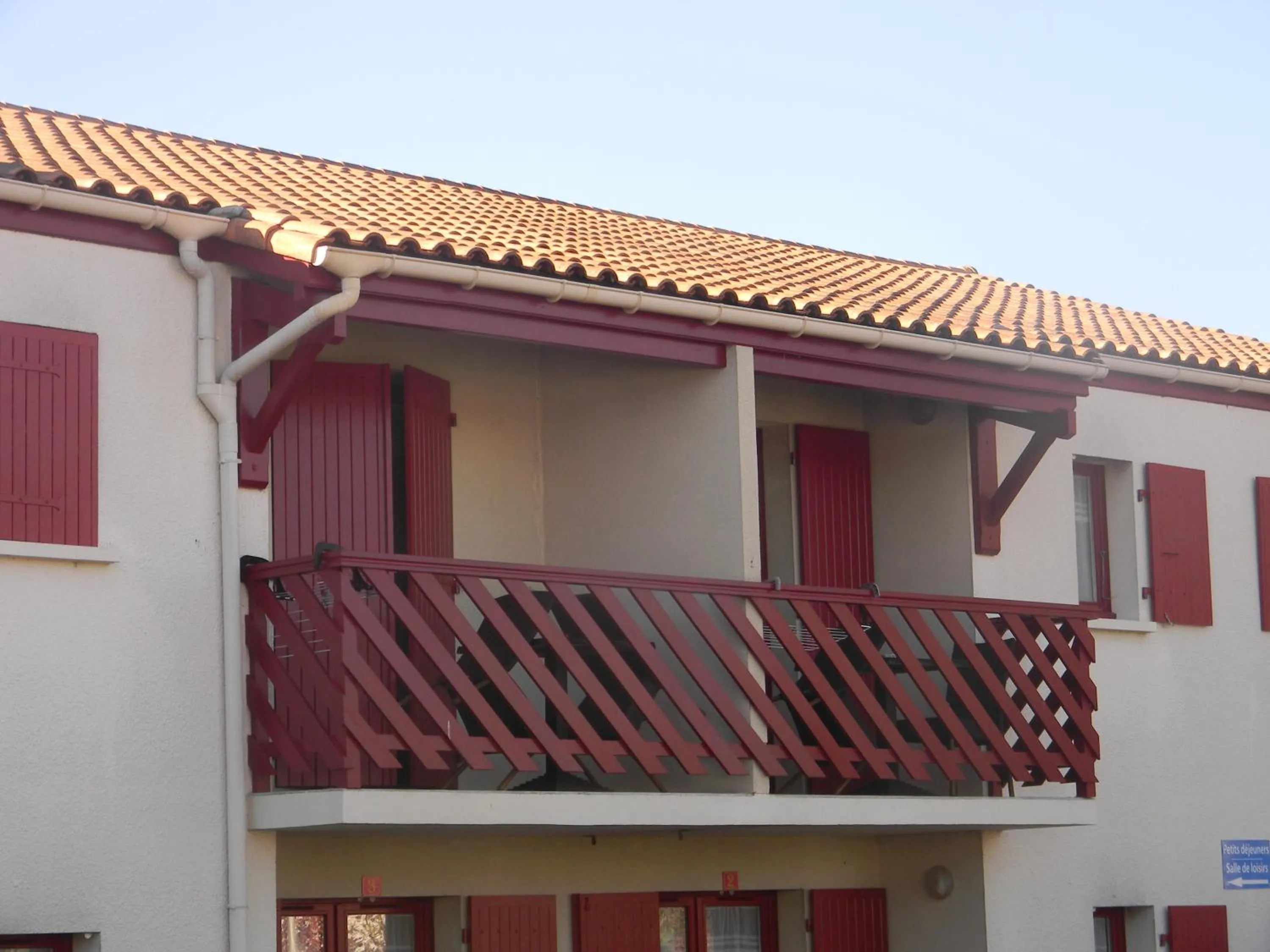 Balcony/Terrace in Résidence Hôtelière Hélios
