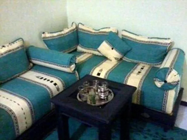 Living room in Hôtel Tijani