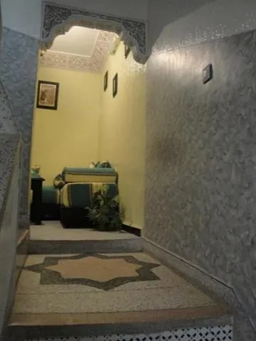 Seating area in Hôtel Tijani