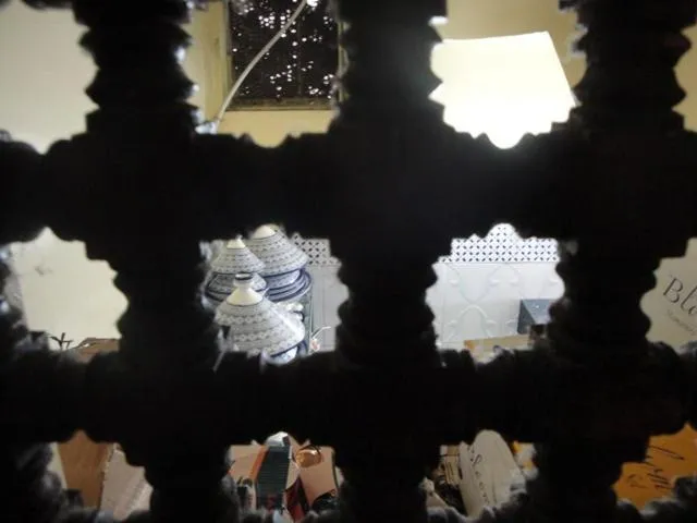 Decorative detail in Hôtel Tijani