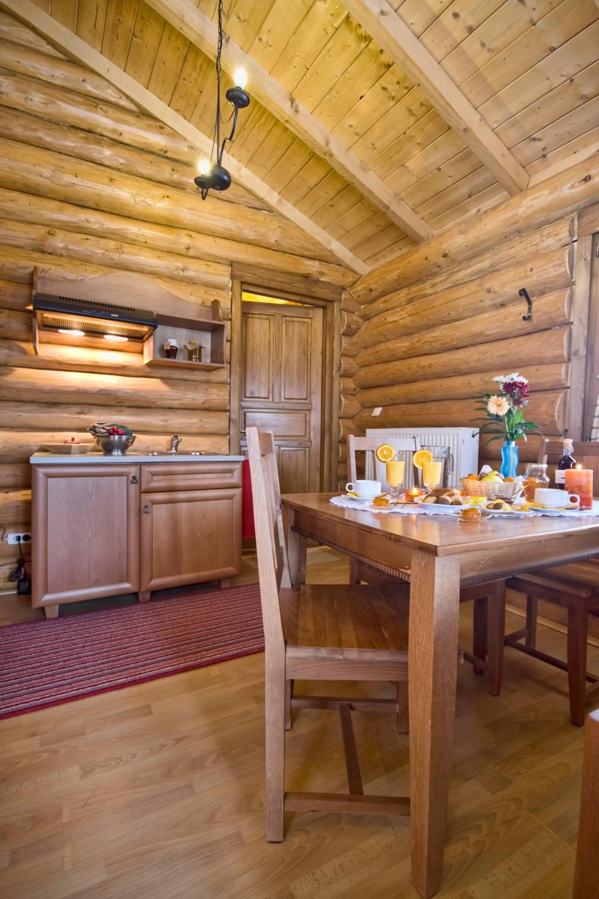 Kitchen or kitchenette in Sfendamos Wood Village