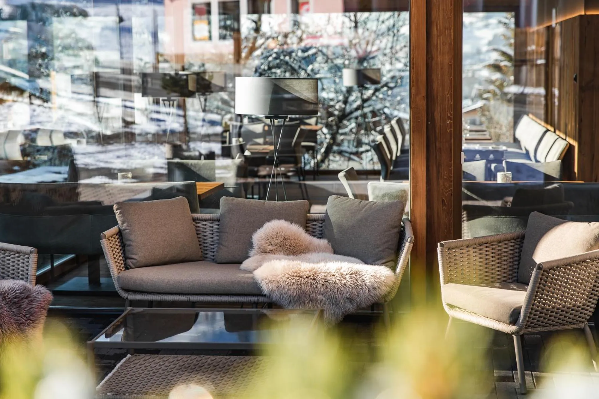 Patio in ALMMONTE SENSUM SUITES - Funky Living Hotel