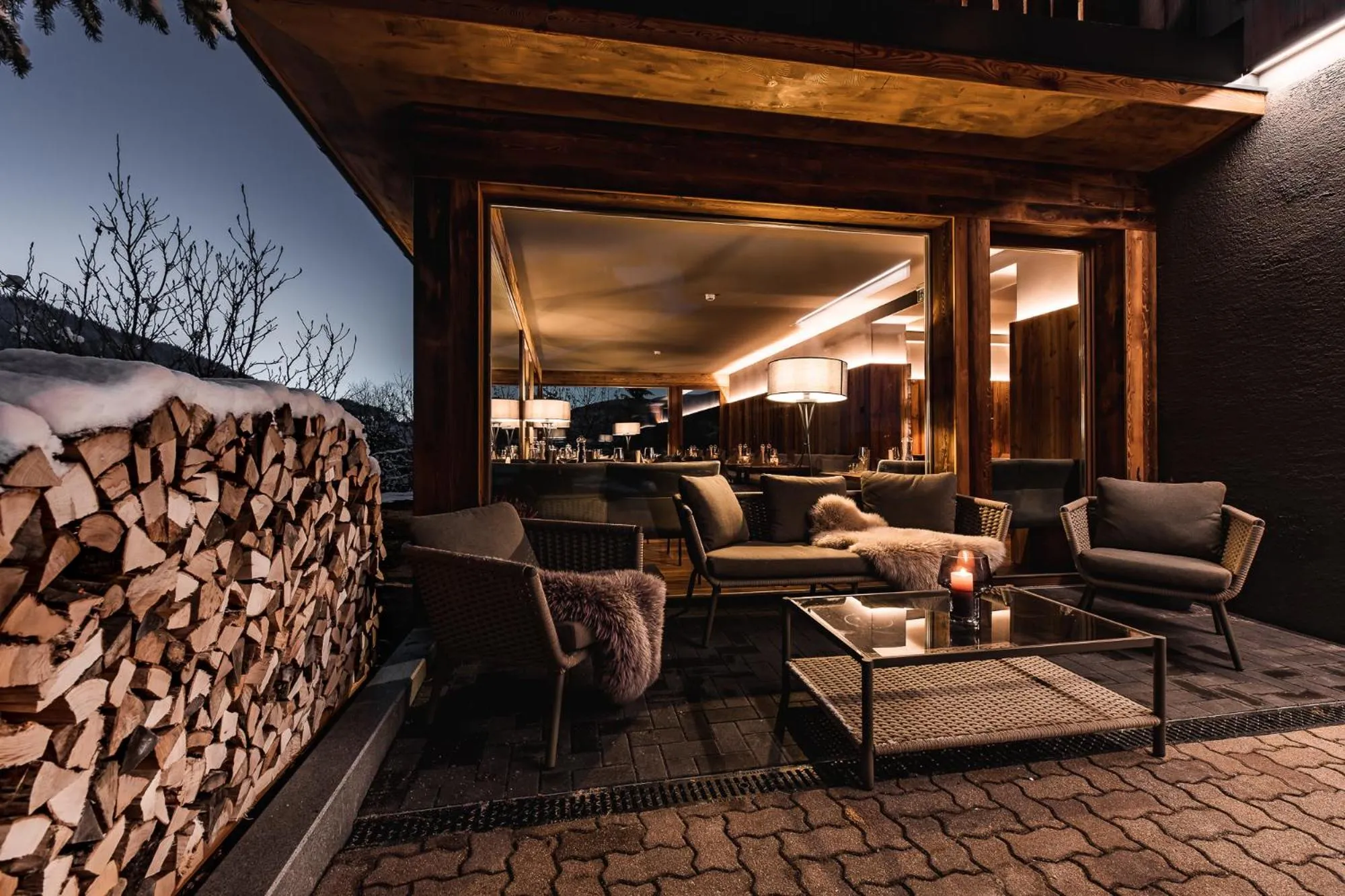 Patio in ALMMONTE SENSUM SUITES - Funky Living Hotel