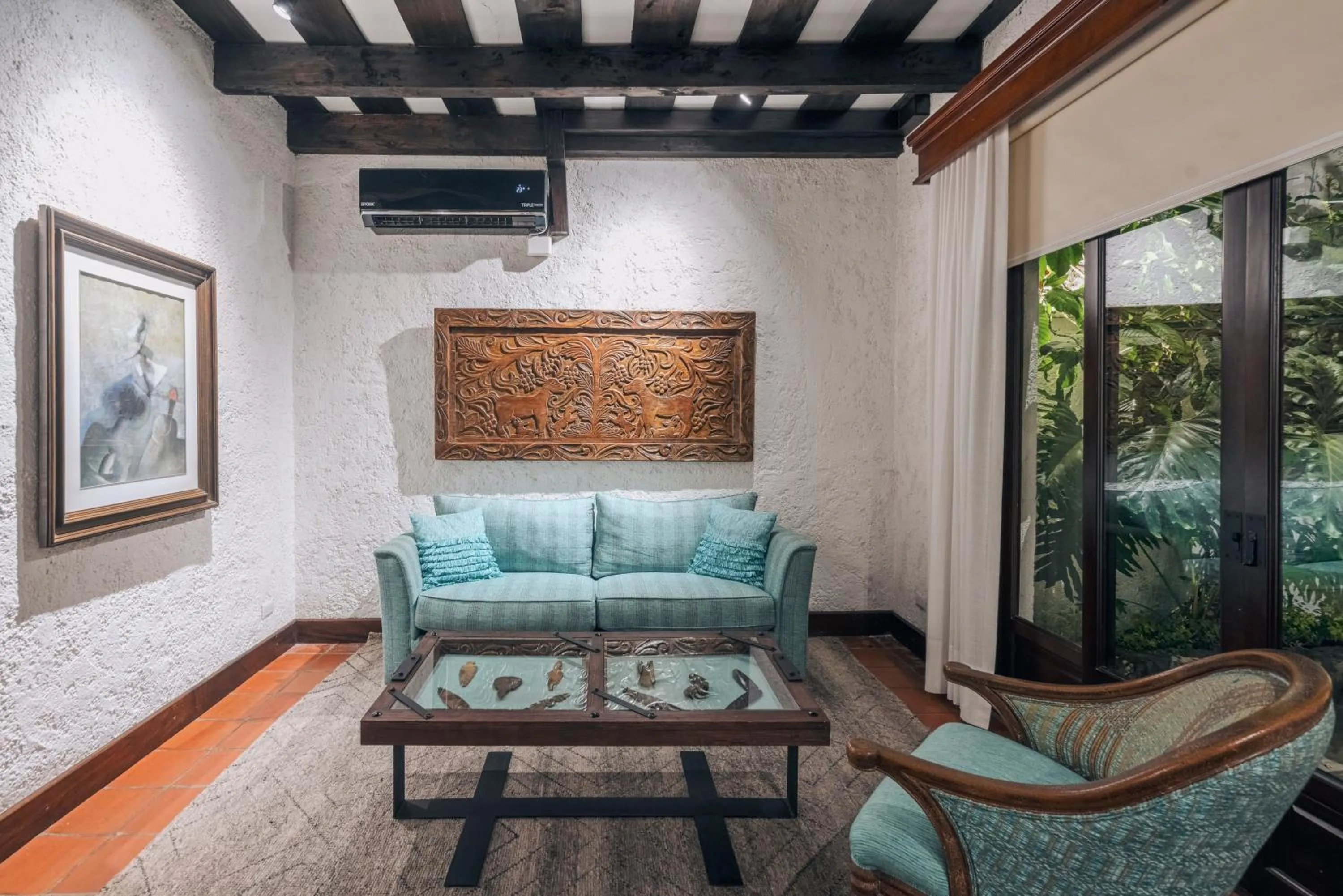 Living room in Las Cruces Boutique Hotel