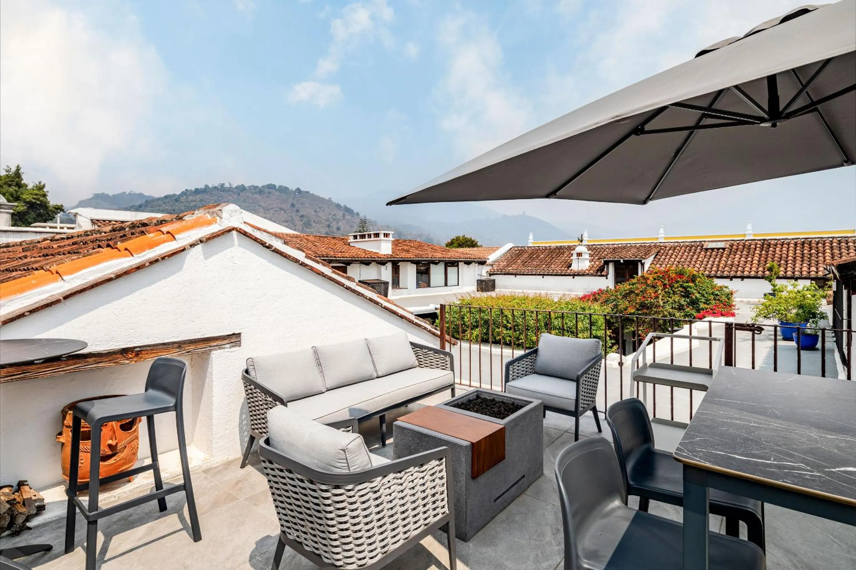 Balcony/Terrace in Las Cruces Boutique Hotel