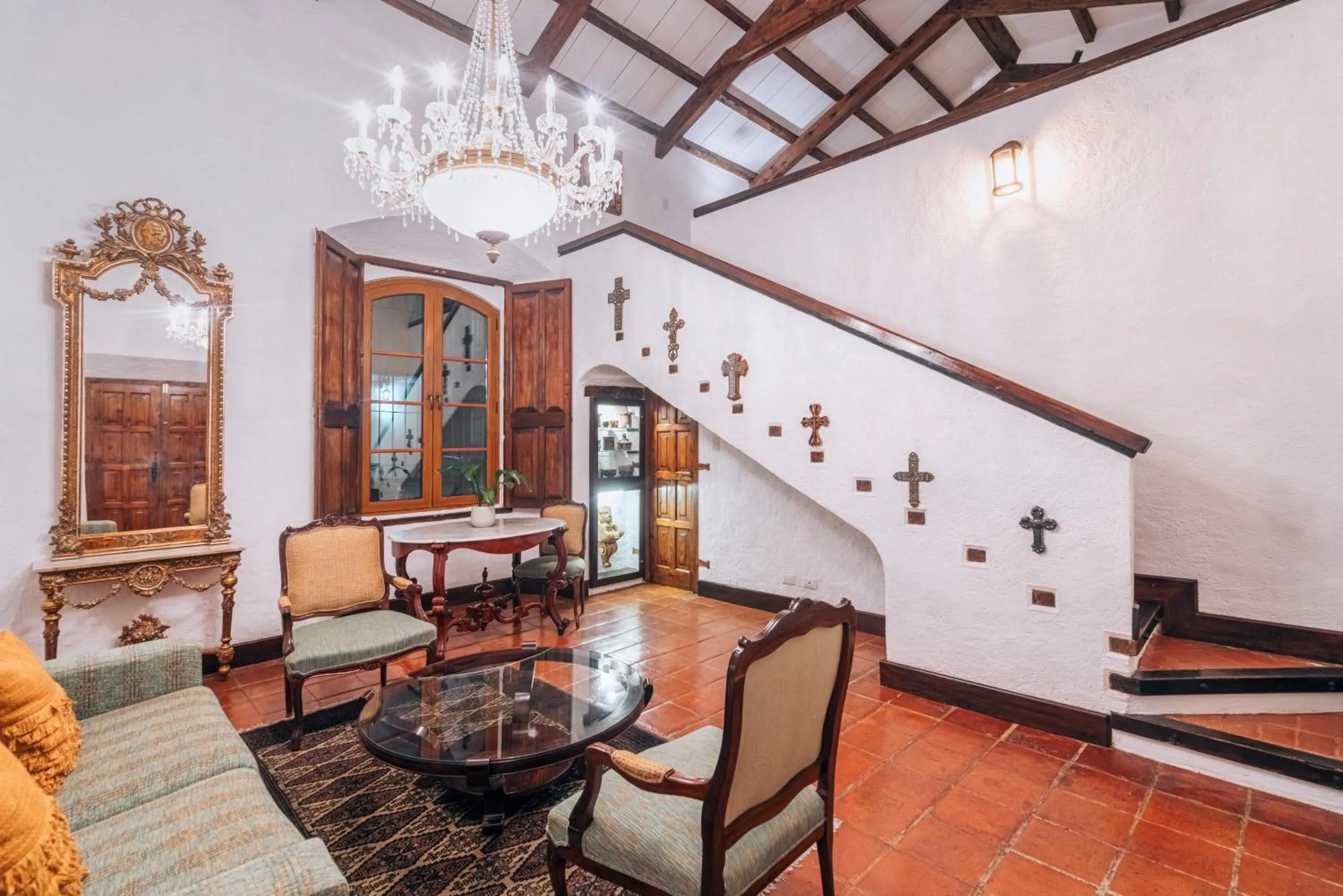 Living room in Las Cruces Boutique Hotel