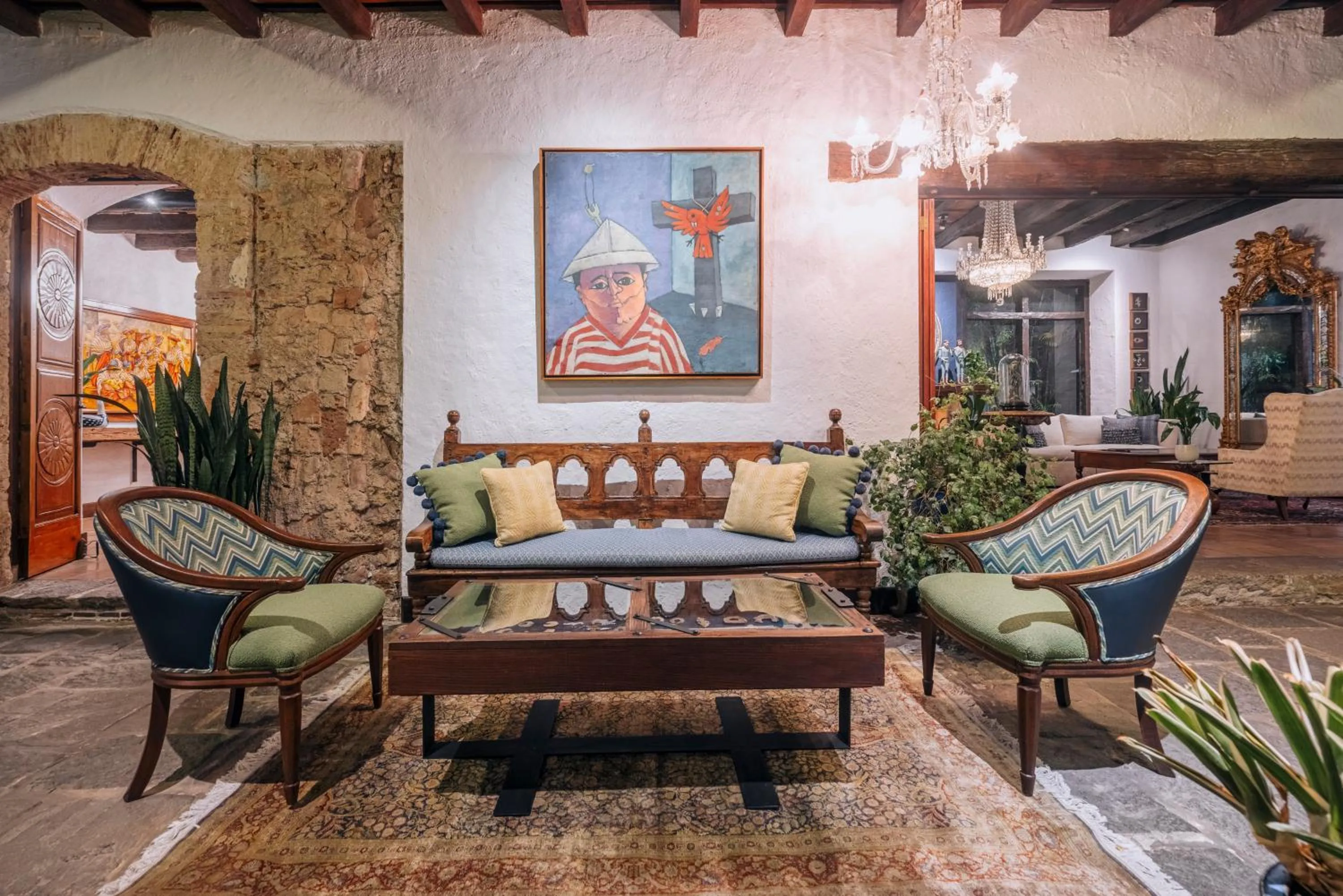 Patio in Las Cruces Boutique Hotel