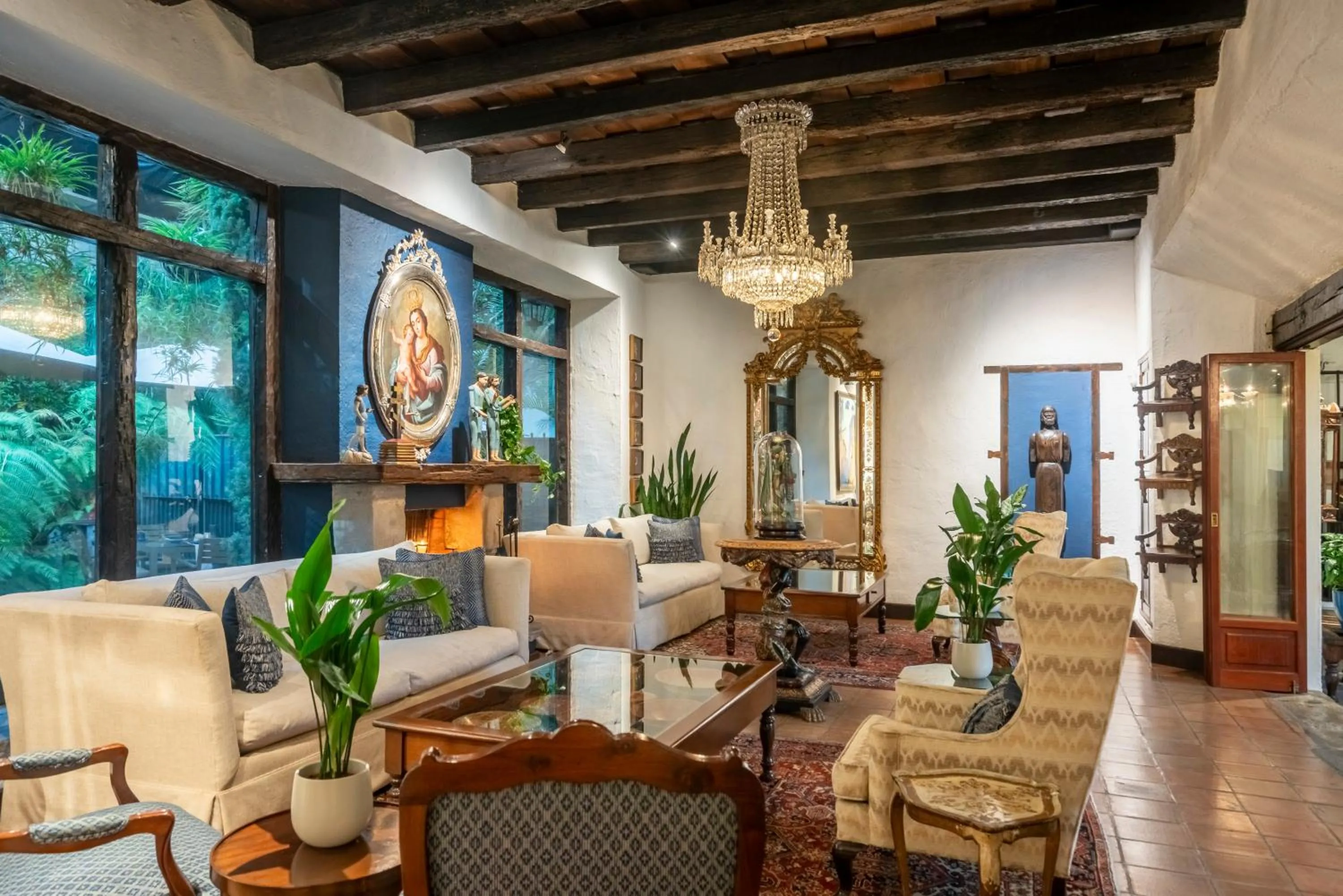 Living room in Las Cruces Boutique Hotel