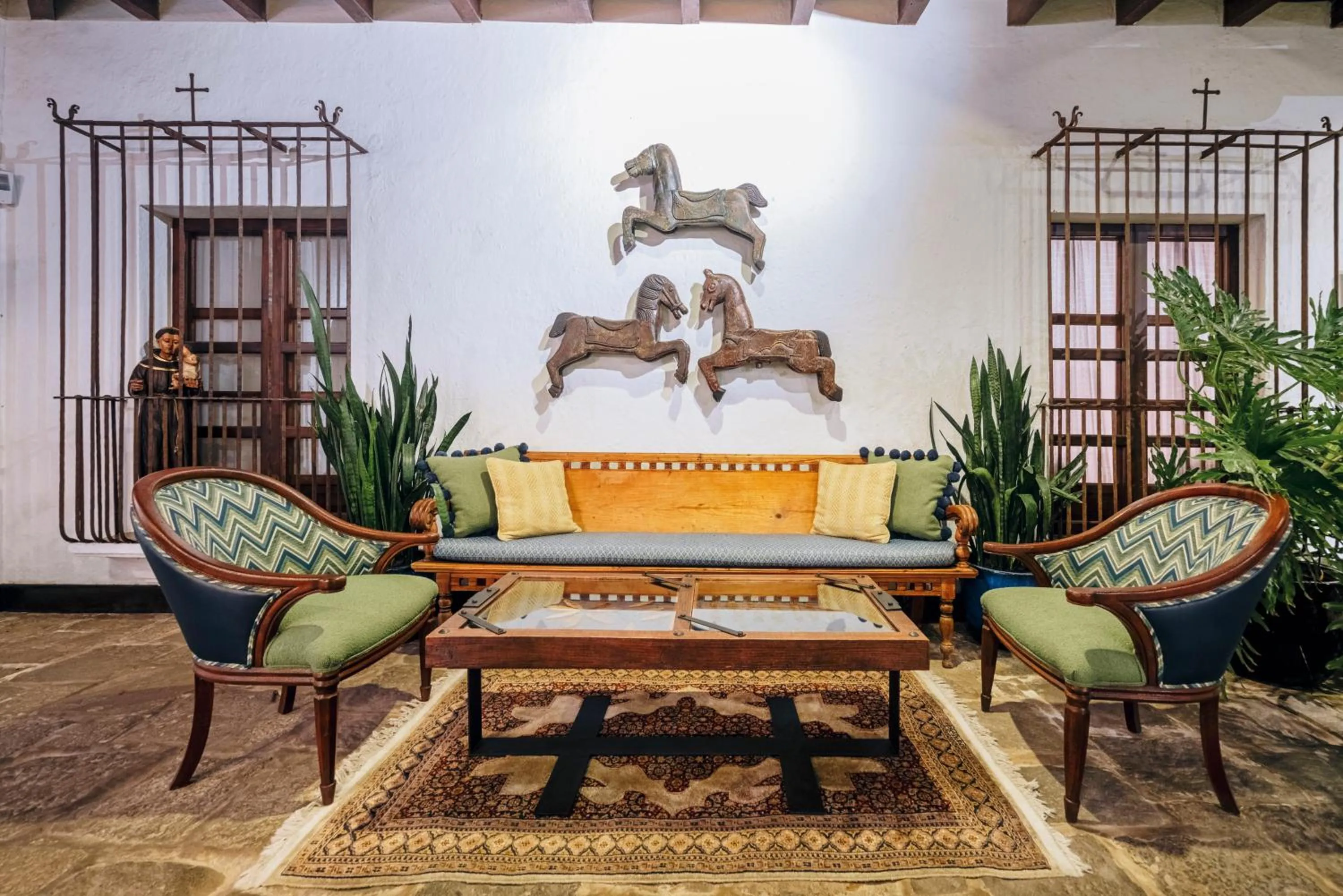 Patio in Las Cruces Boutique Hotel