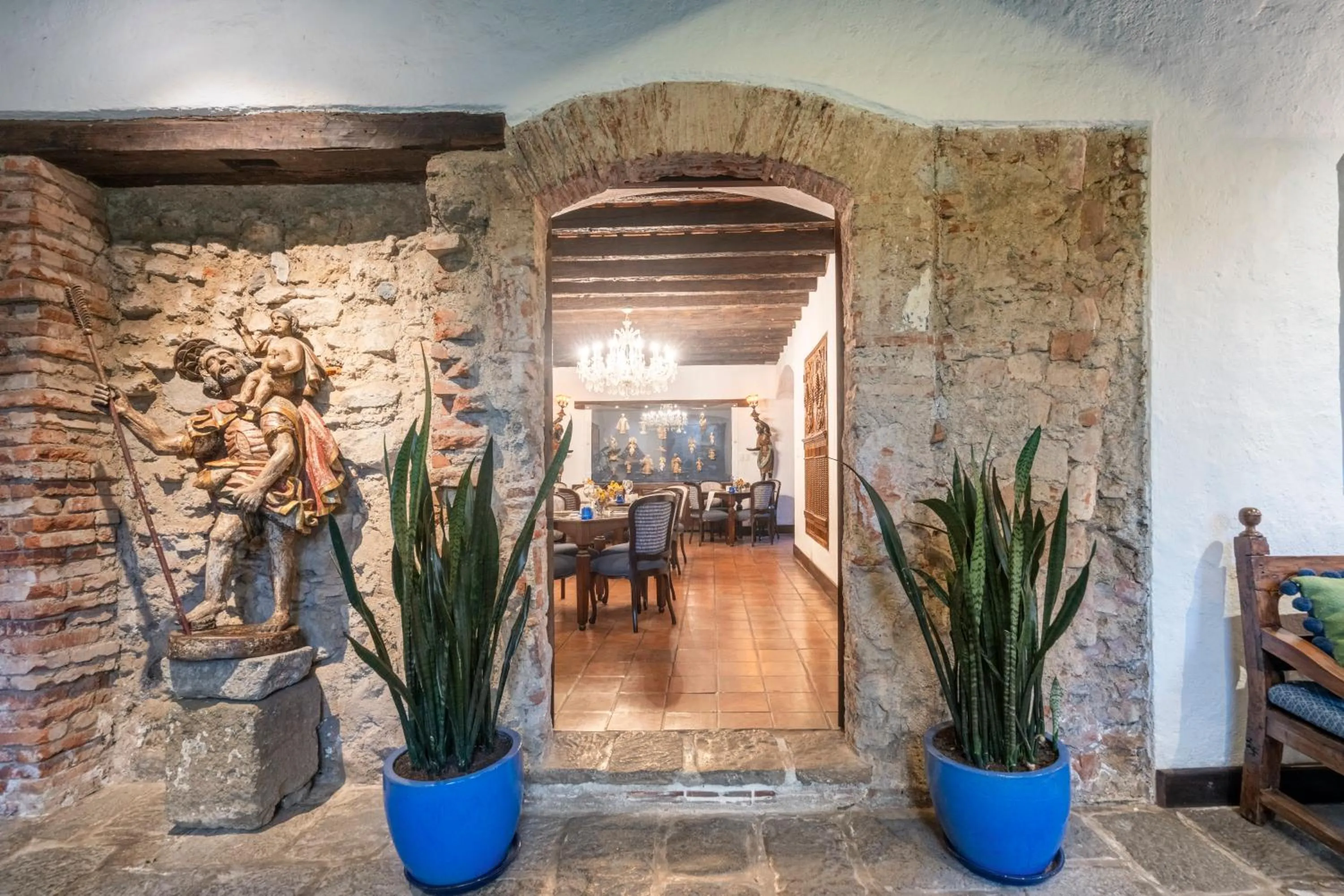 Patio in Las Cruces Boutique Hotel