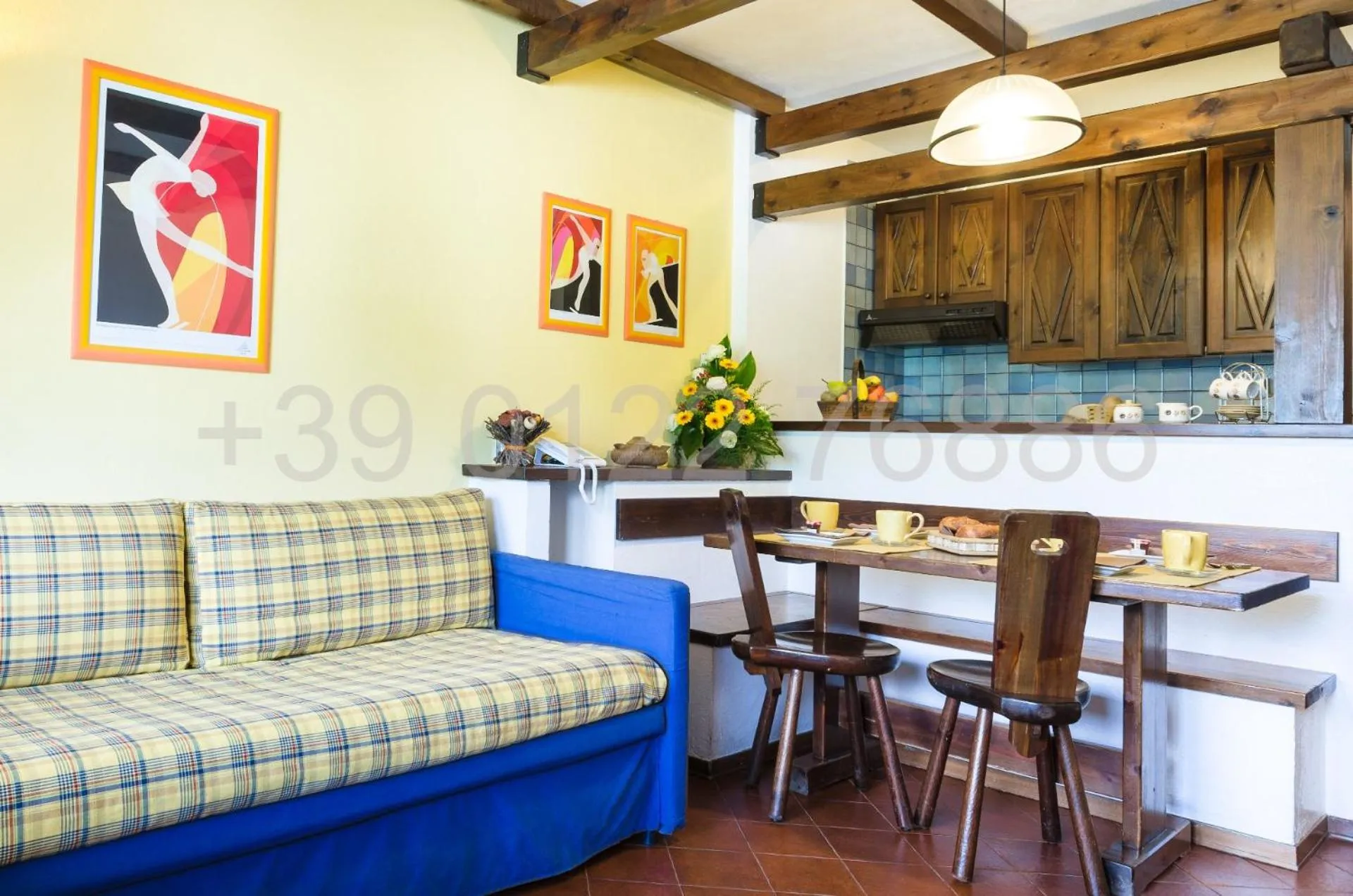 Living room in Resort Palace Sestriere 1 e 2