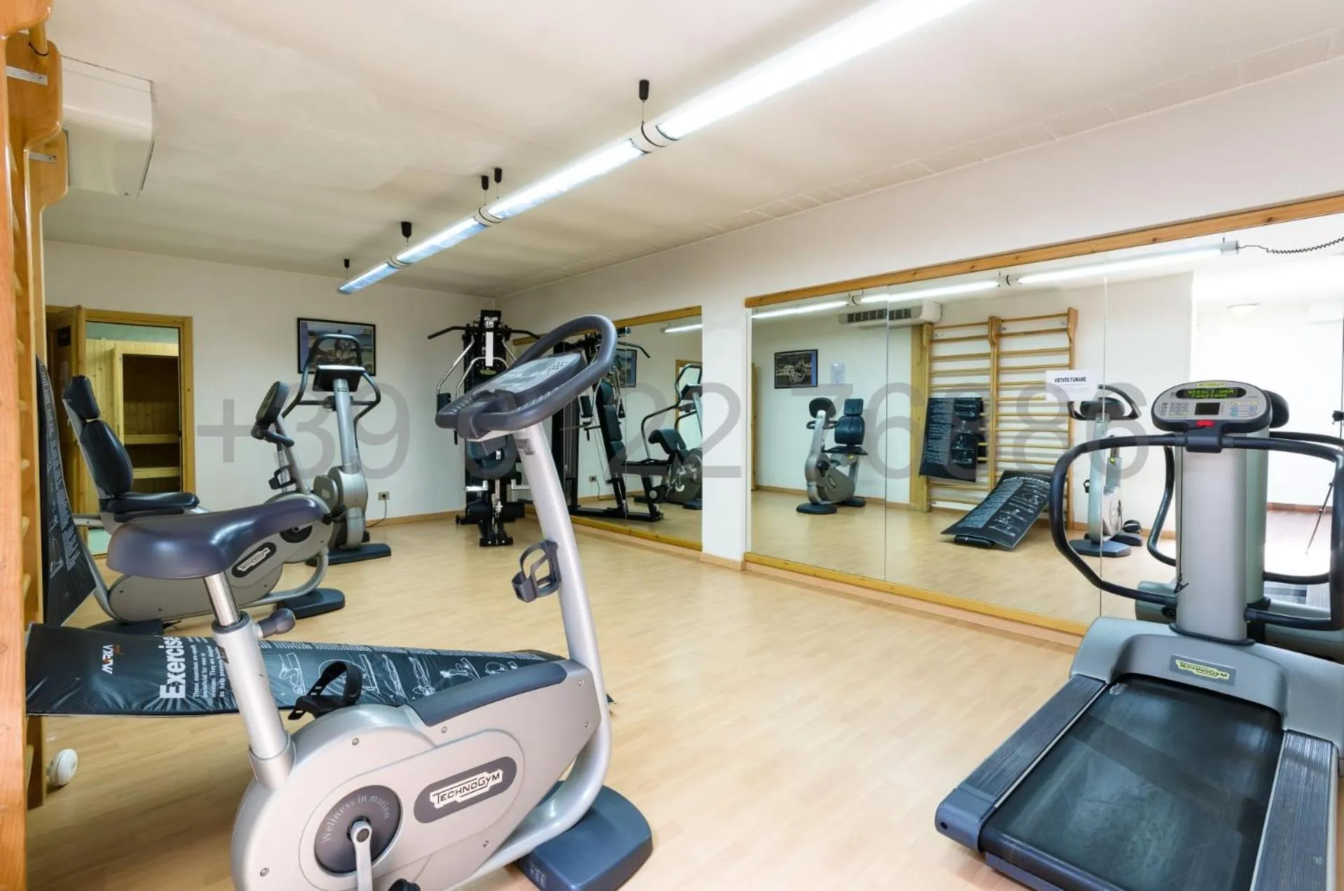 Fitness centre/facilities in Resort Palace Sestriere 1 e 2