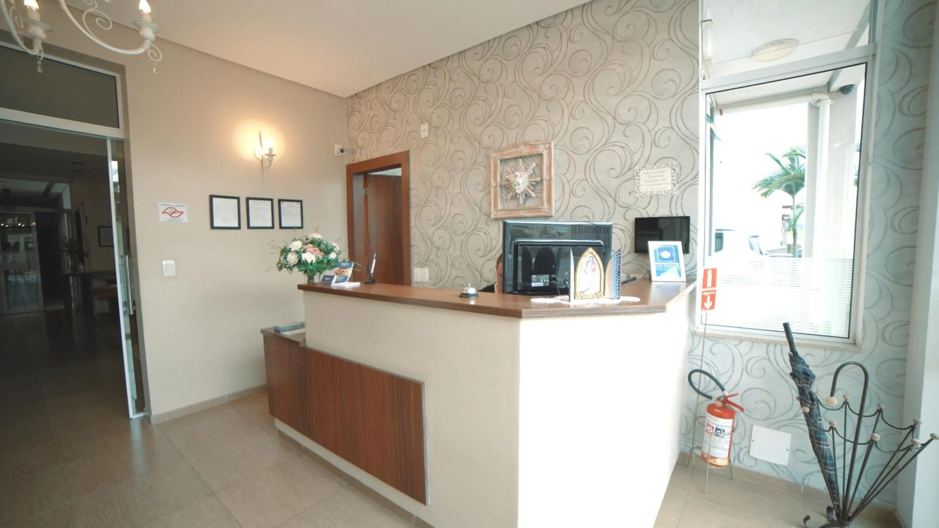 Lobby or reception in Hotel Água Viva - Cachoeira Paulista - SP - Próximo a Canção Nova