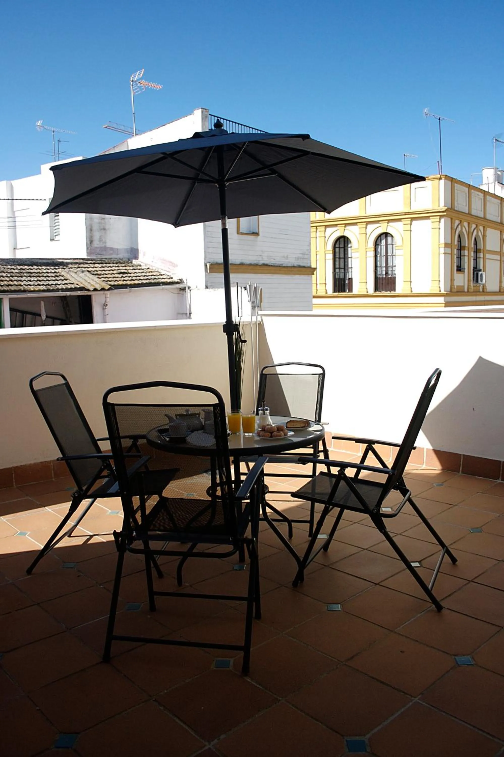 Balcony/Terrace in Living-Sevilla Apartments San Lorenzo