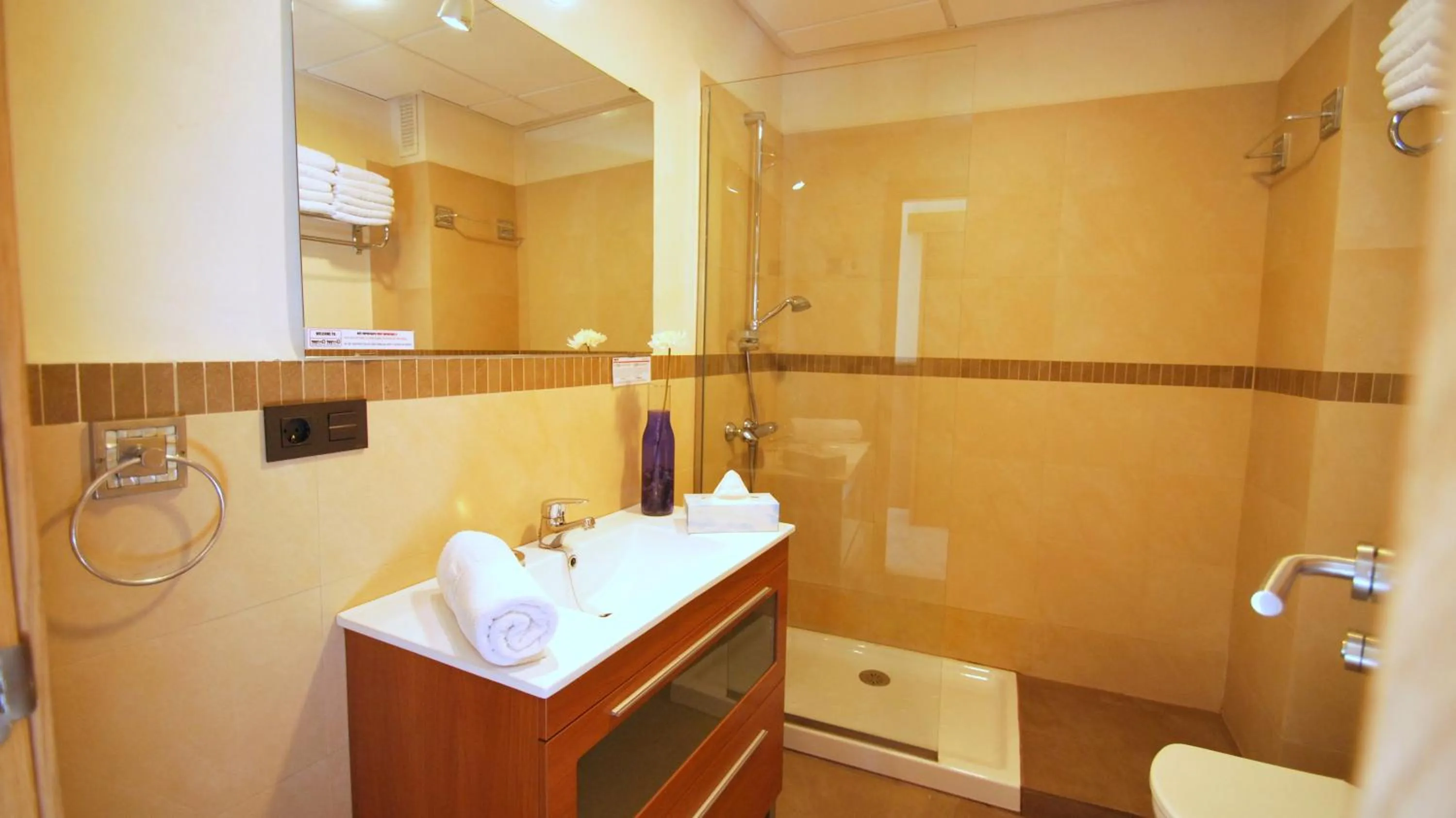 Bathroom in Living-Sevilla Apartments San Lorenzo