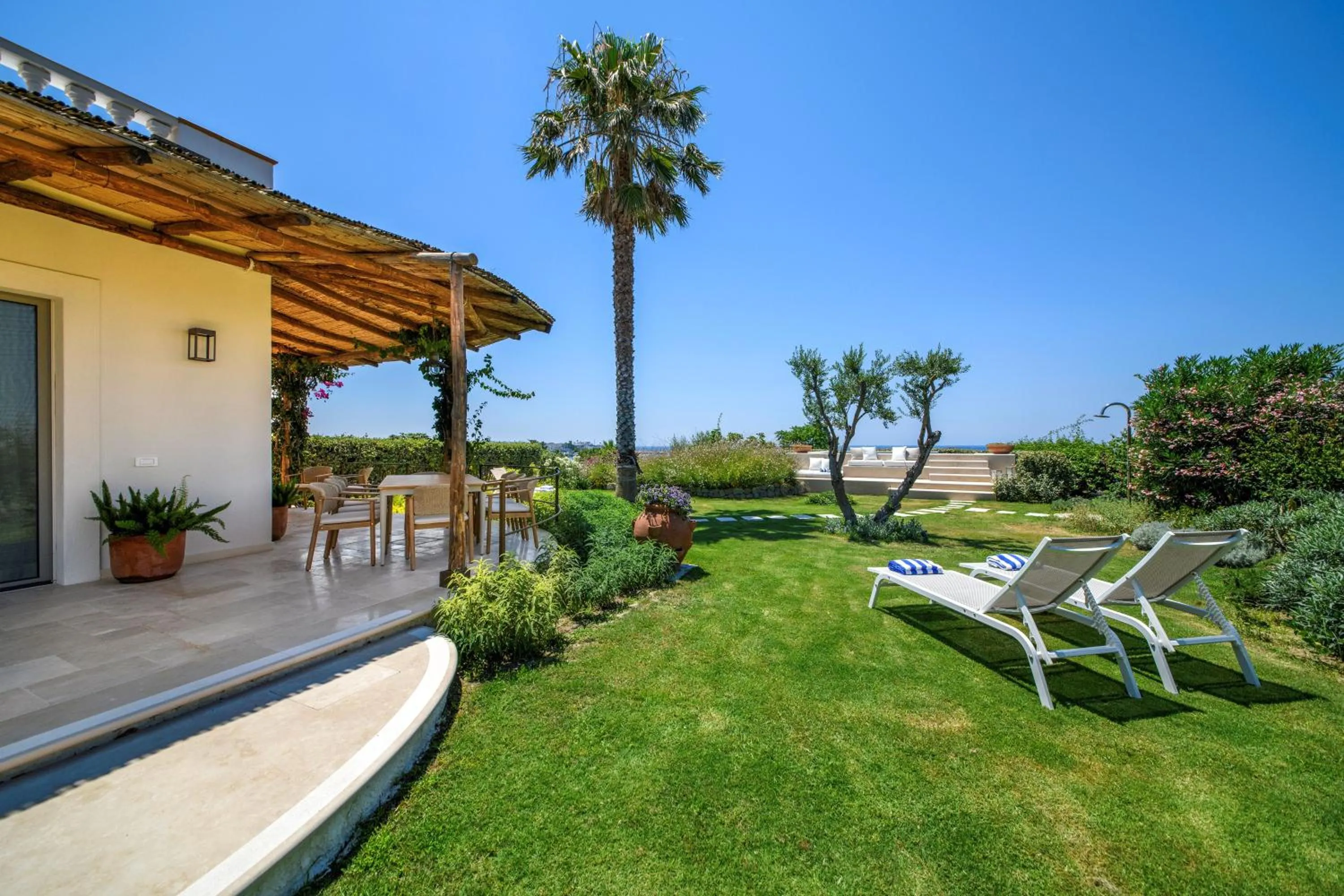 Garden in OraBlu Villas