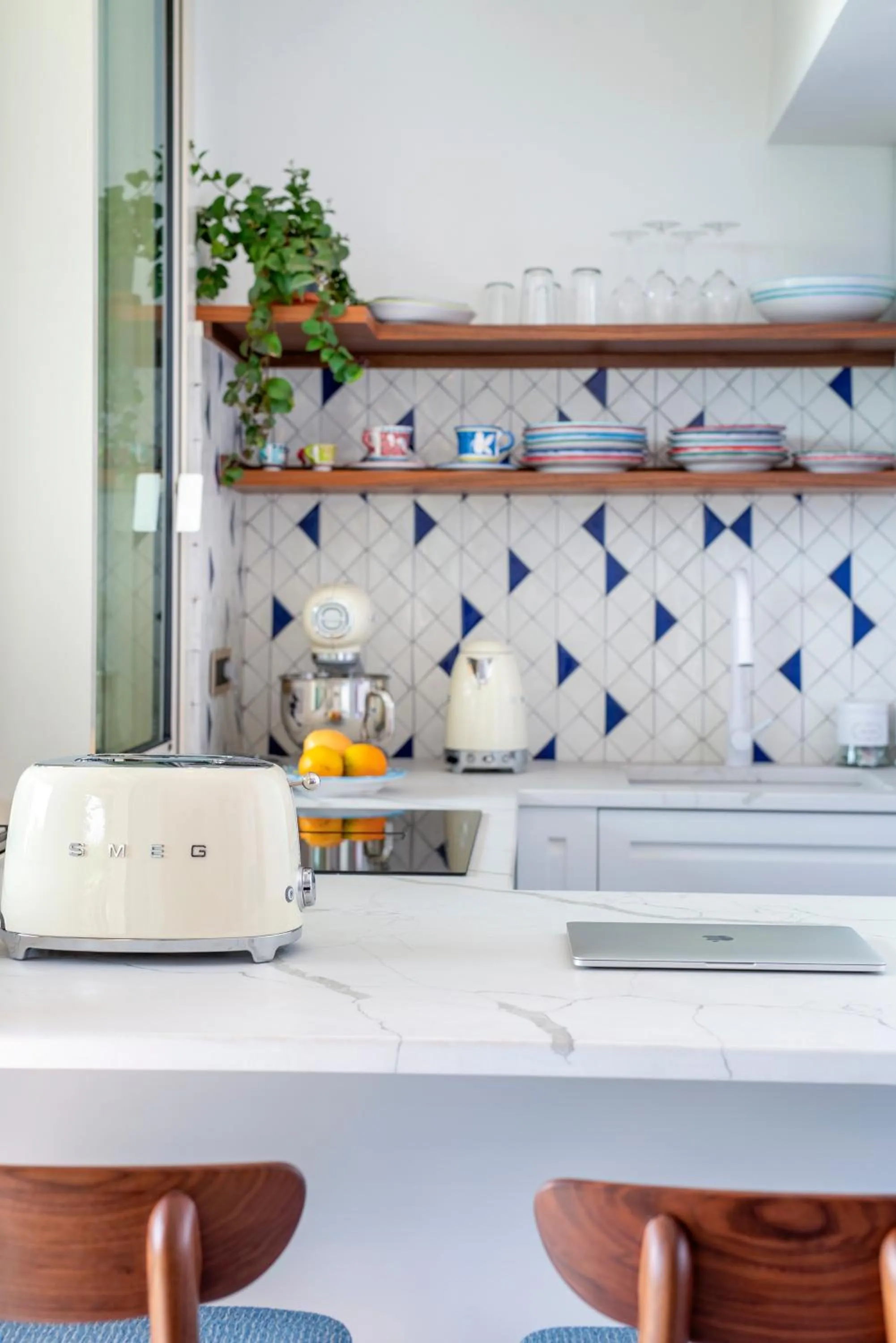 kitchen in OraBlu Villas