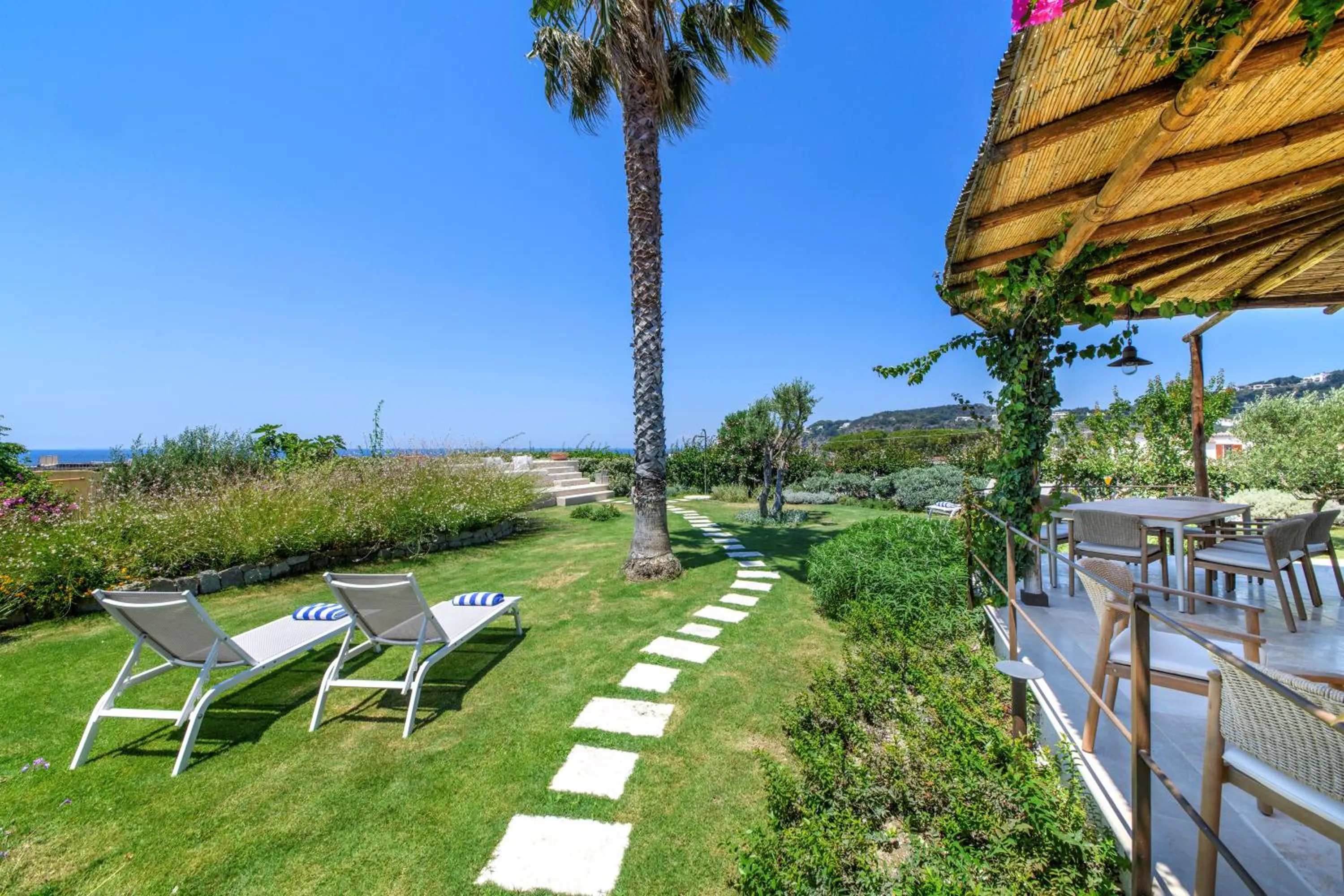 Garden in OraBlu Villas