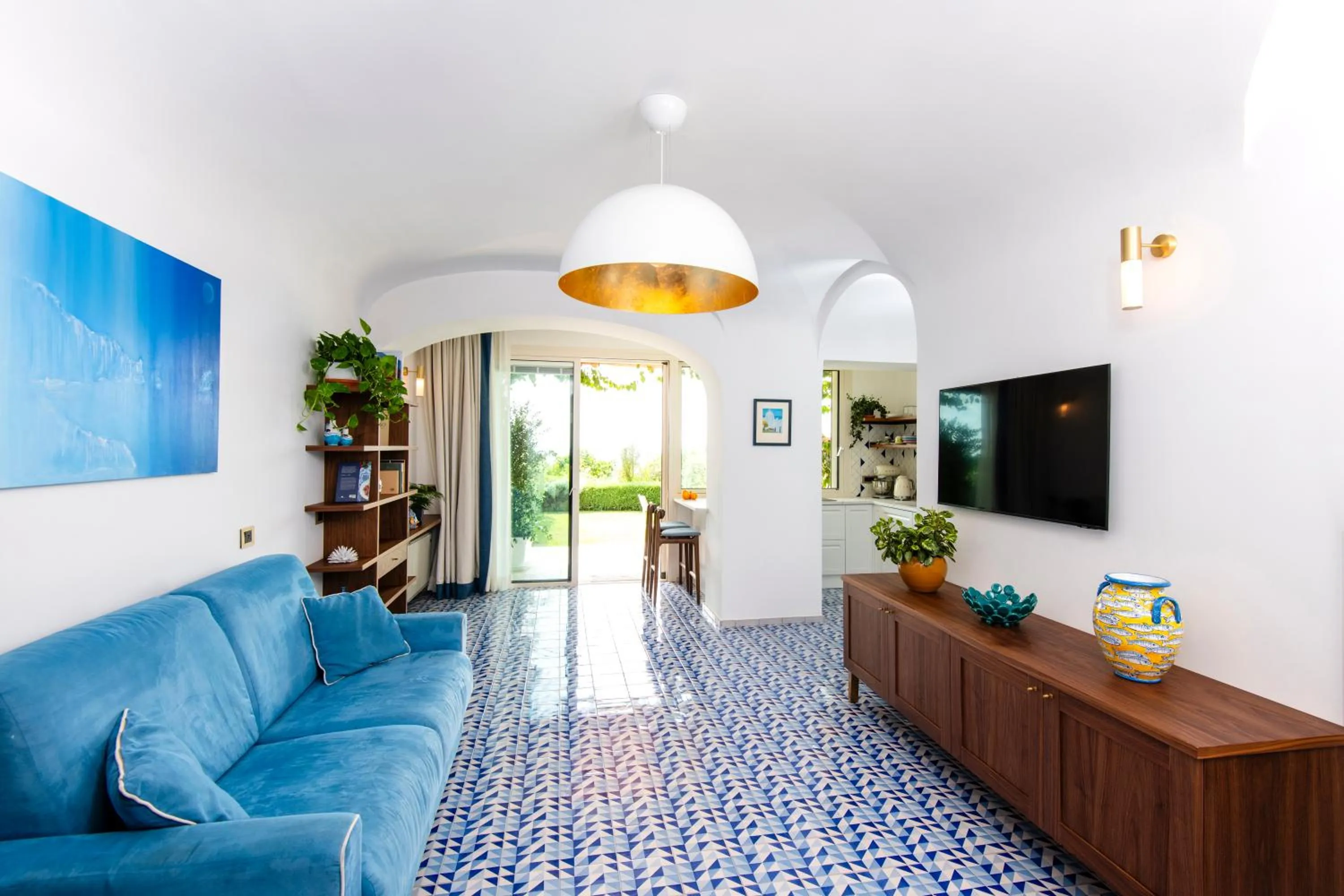 Living room in OraBlu Villas