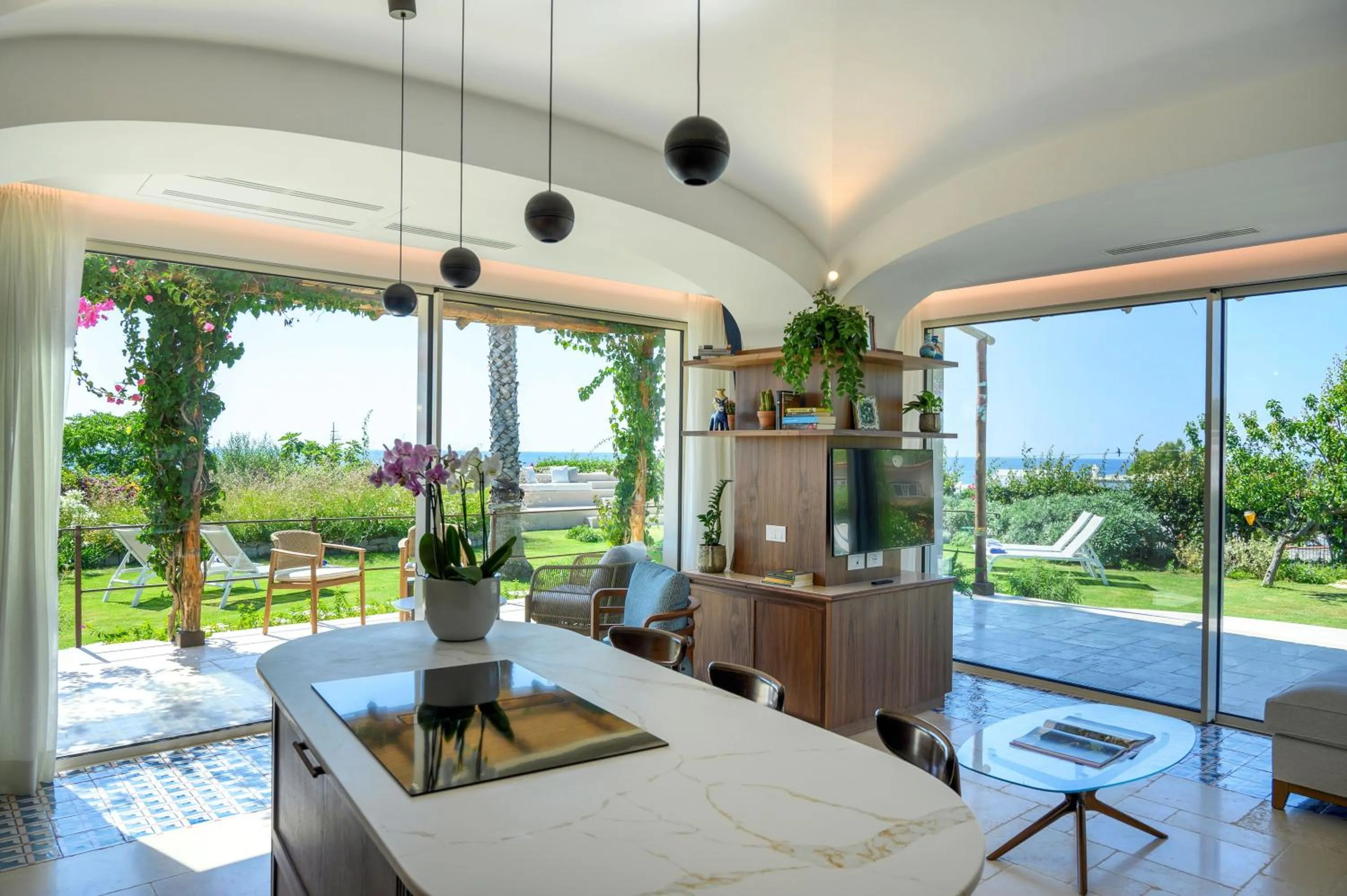 Living room in OraBlu Villas