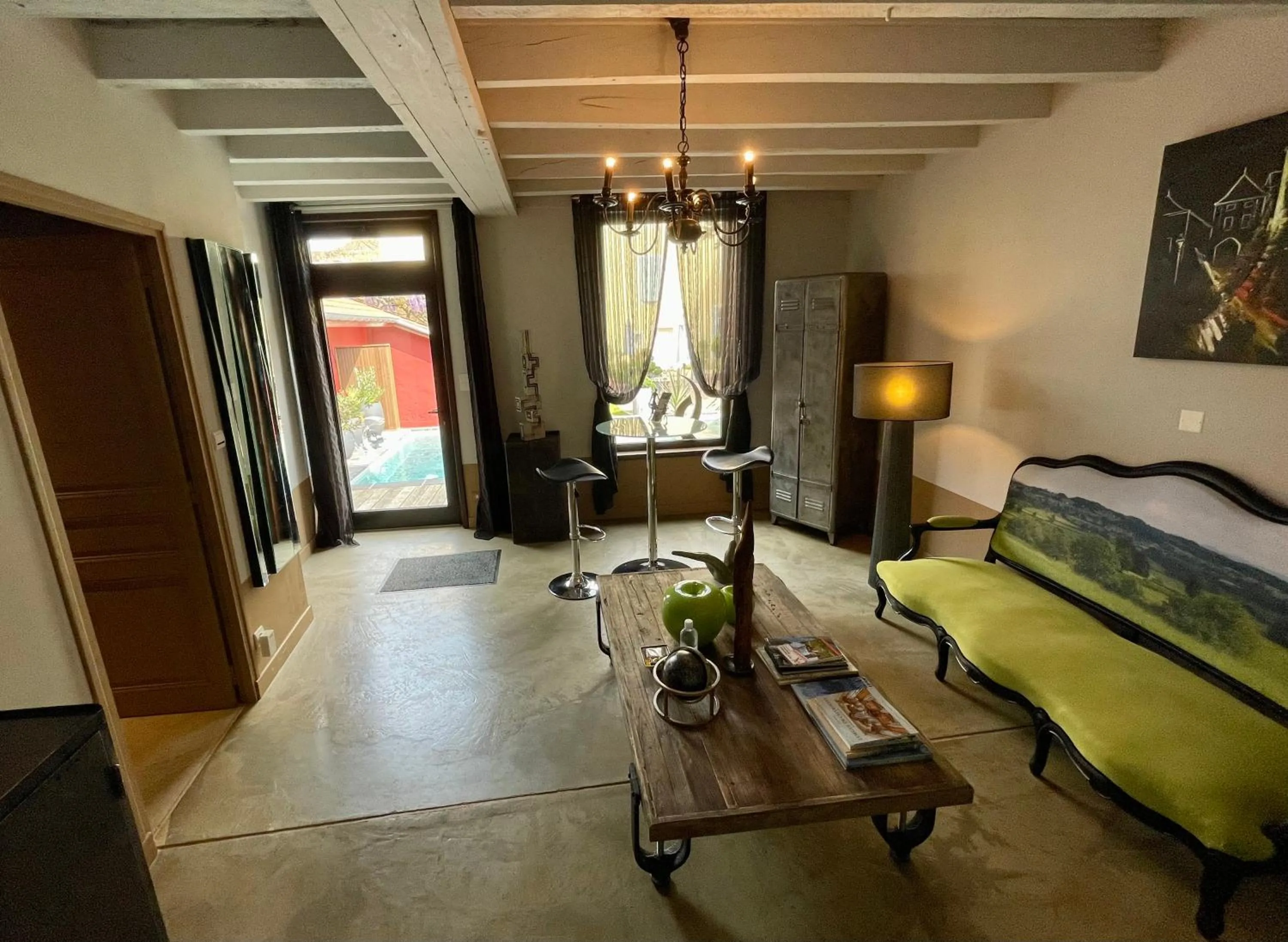 Living room in Chambres d'Hôte Le Clos de L'Argolay