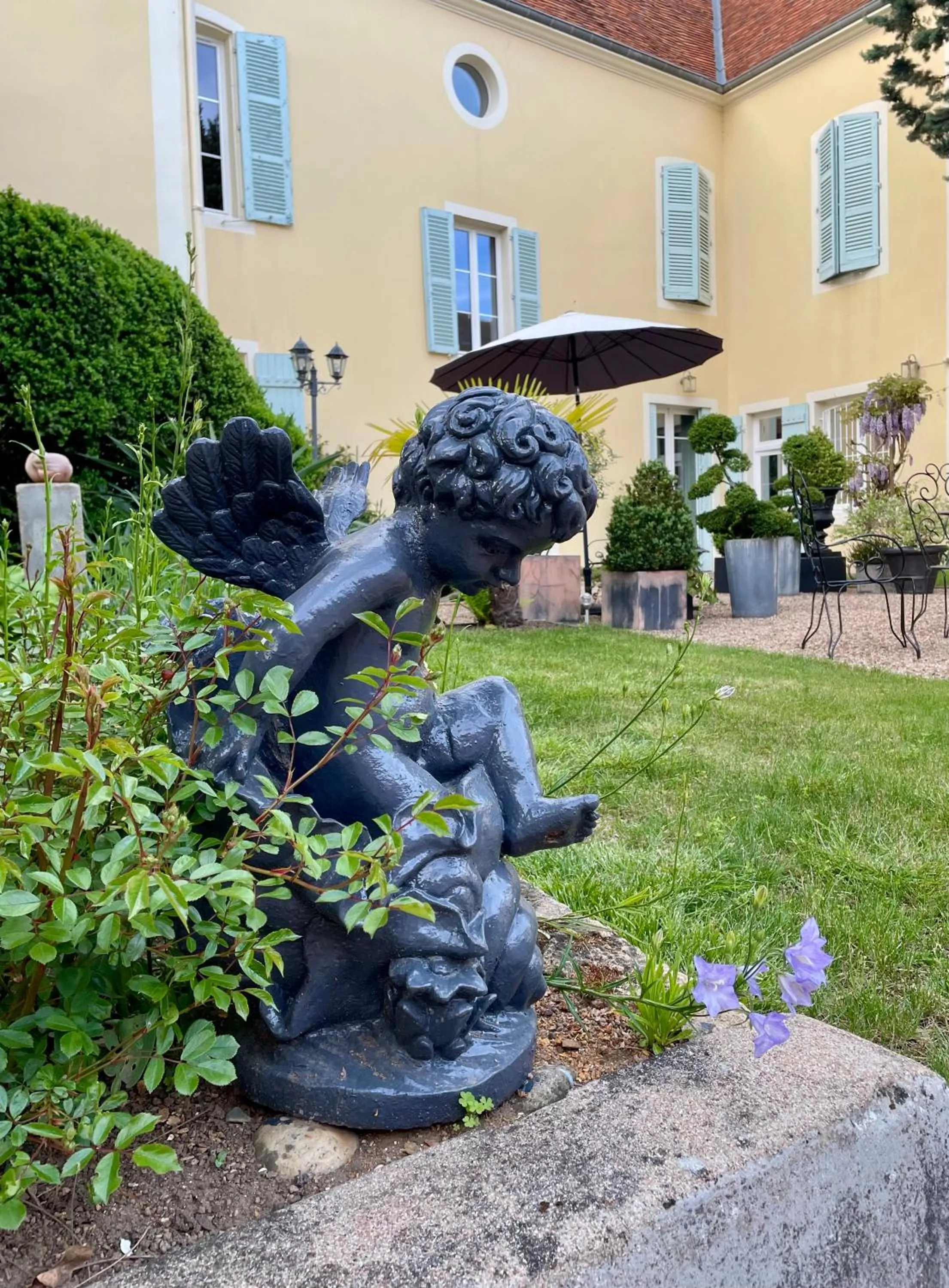 Garden in Chambres d'Hôte Le Clos de L'Argolay