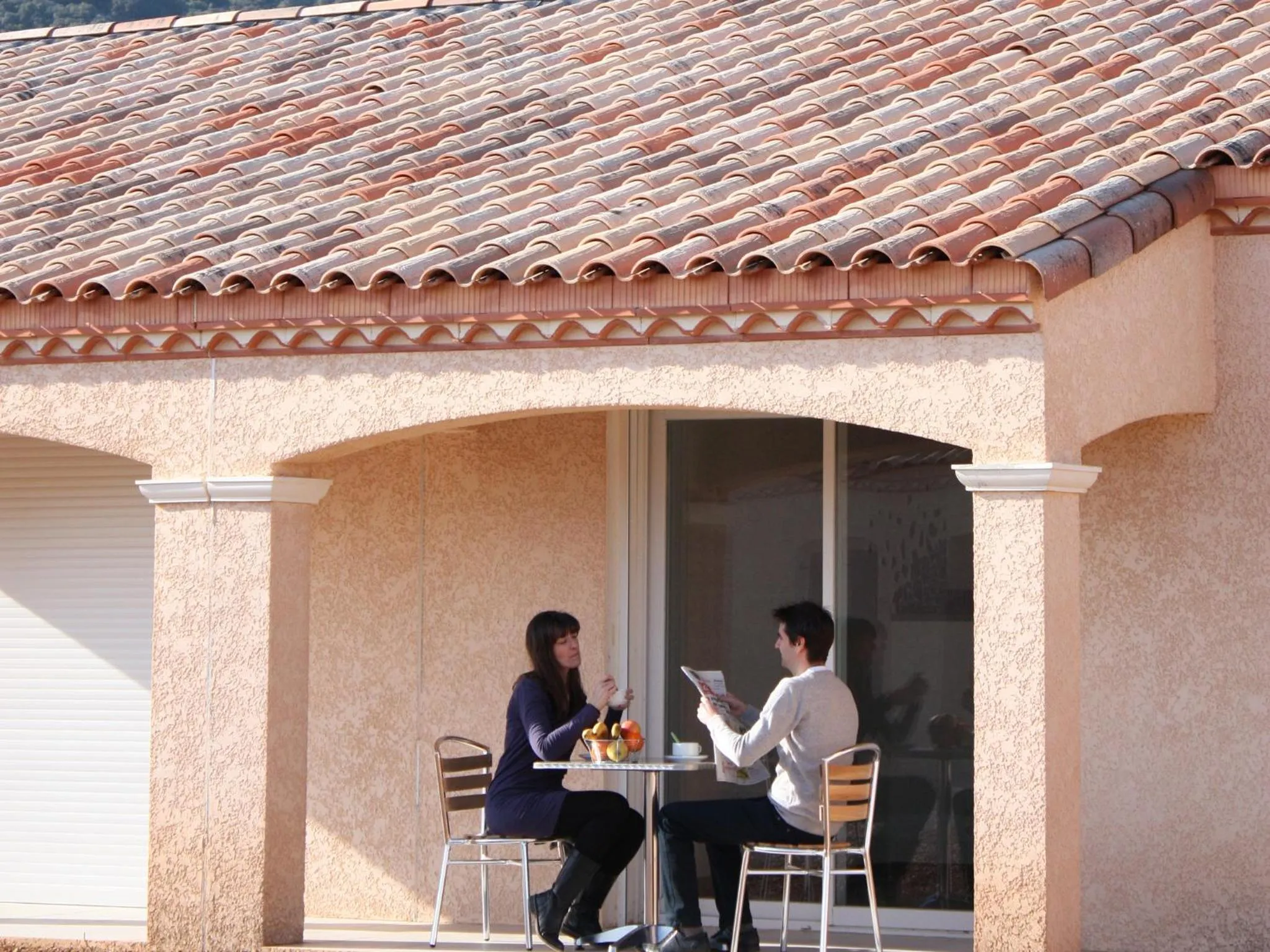 Balcony/Terrace in Park & Suites Village Gorges de l'Hérault-Cévennes