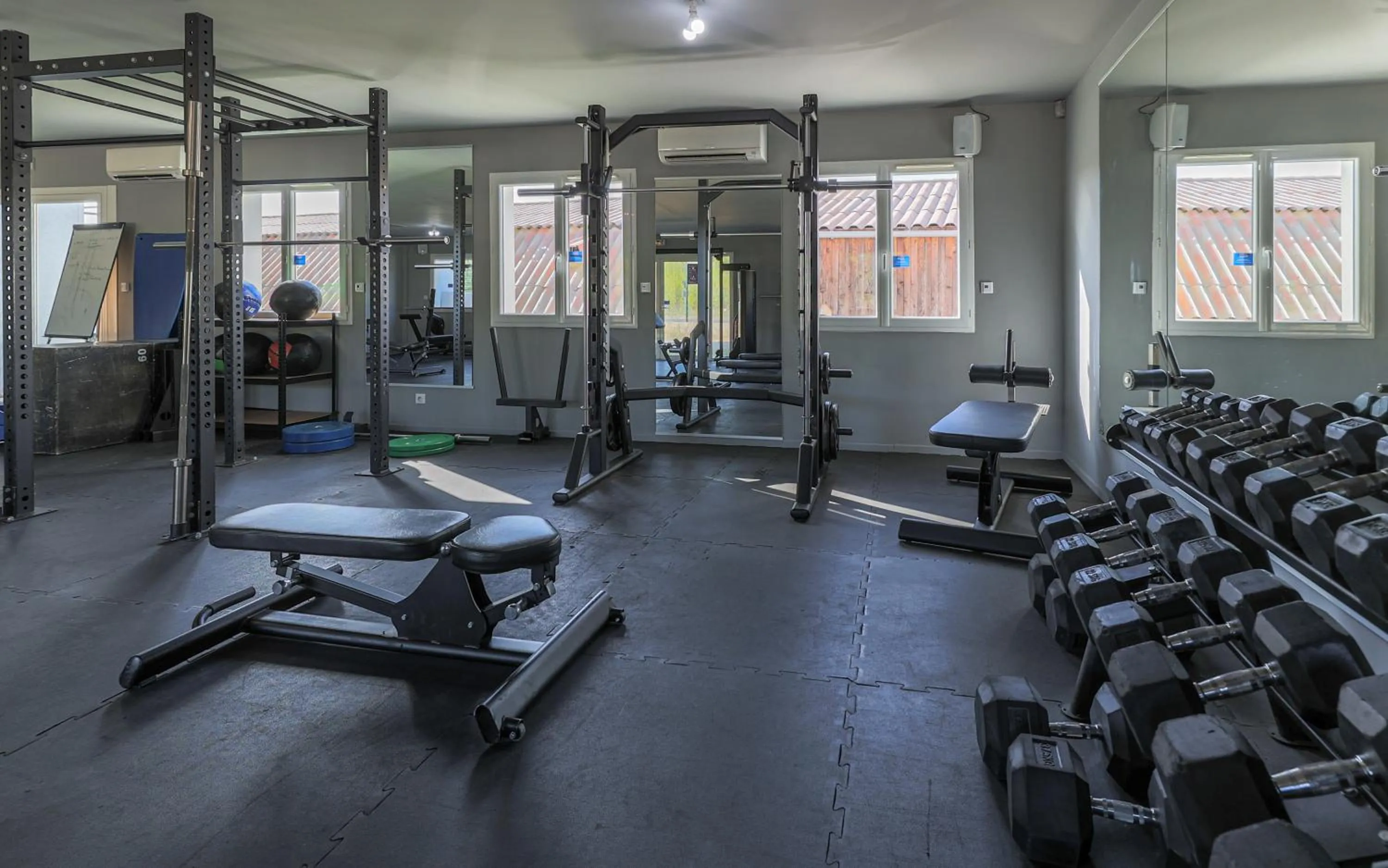 Fitness centre/facilities in Park & Suites Village Gorges de l'Hérault-Cévennes