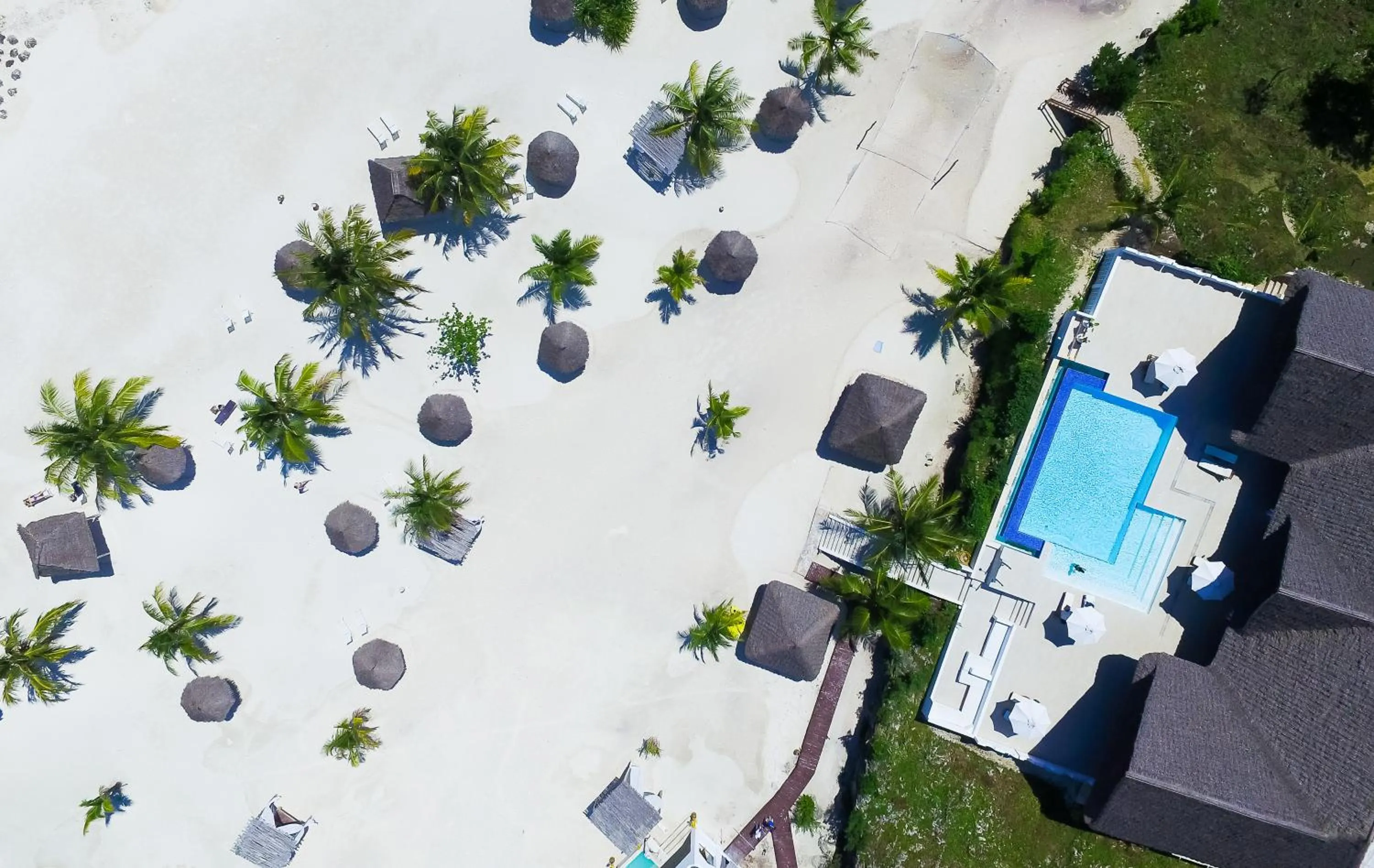 Bird's eye view in Konokono Beach Resort and Isaraya Luxury Overwater Villas