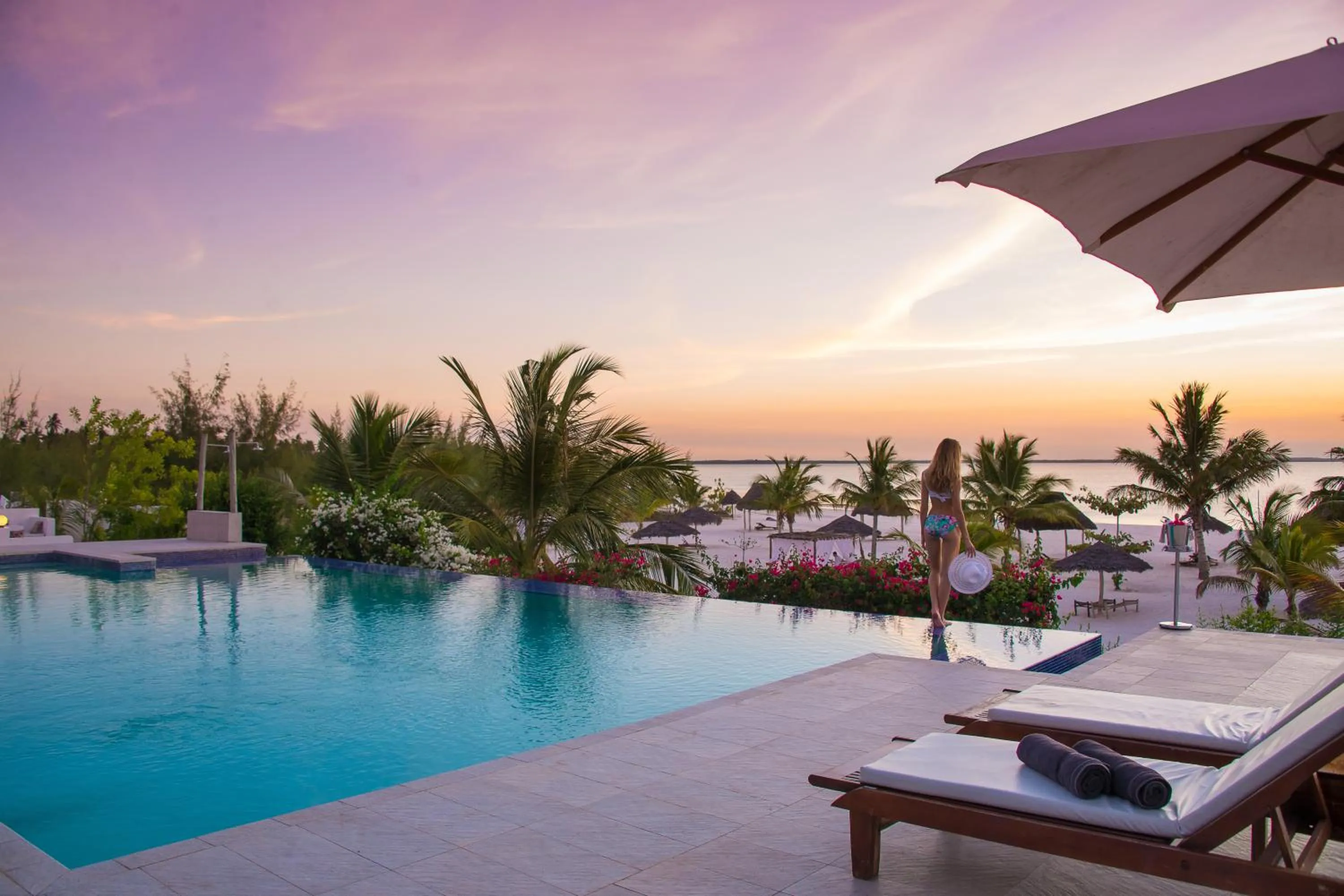 Swimming pool in Konokono Beach Resort and Isaraya Luxury Overwater Villas