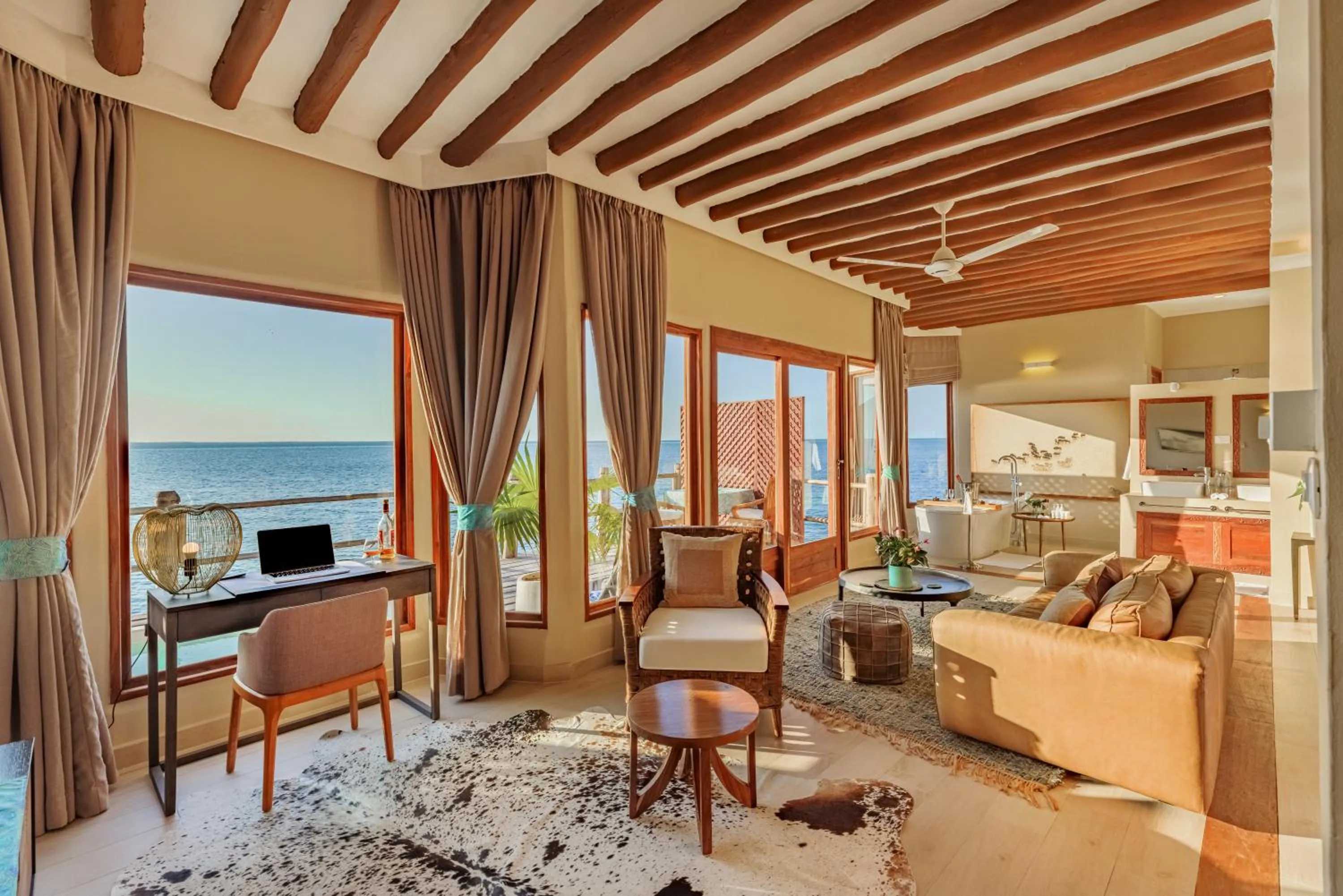 Living room in Konokono Beach Resort and Isaraya Luxury Overwater Villas