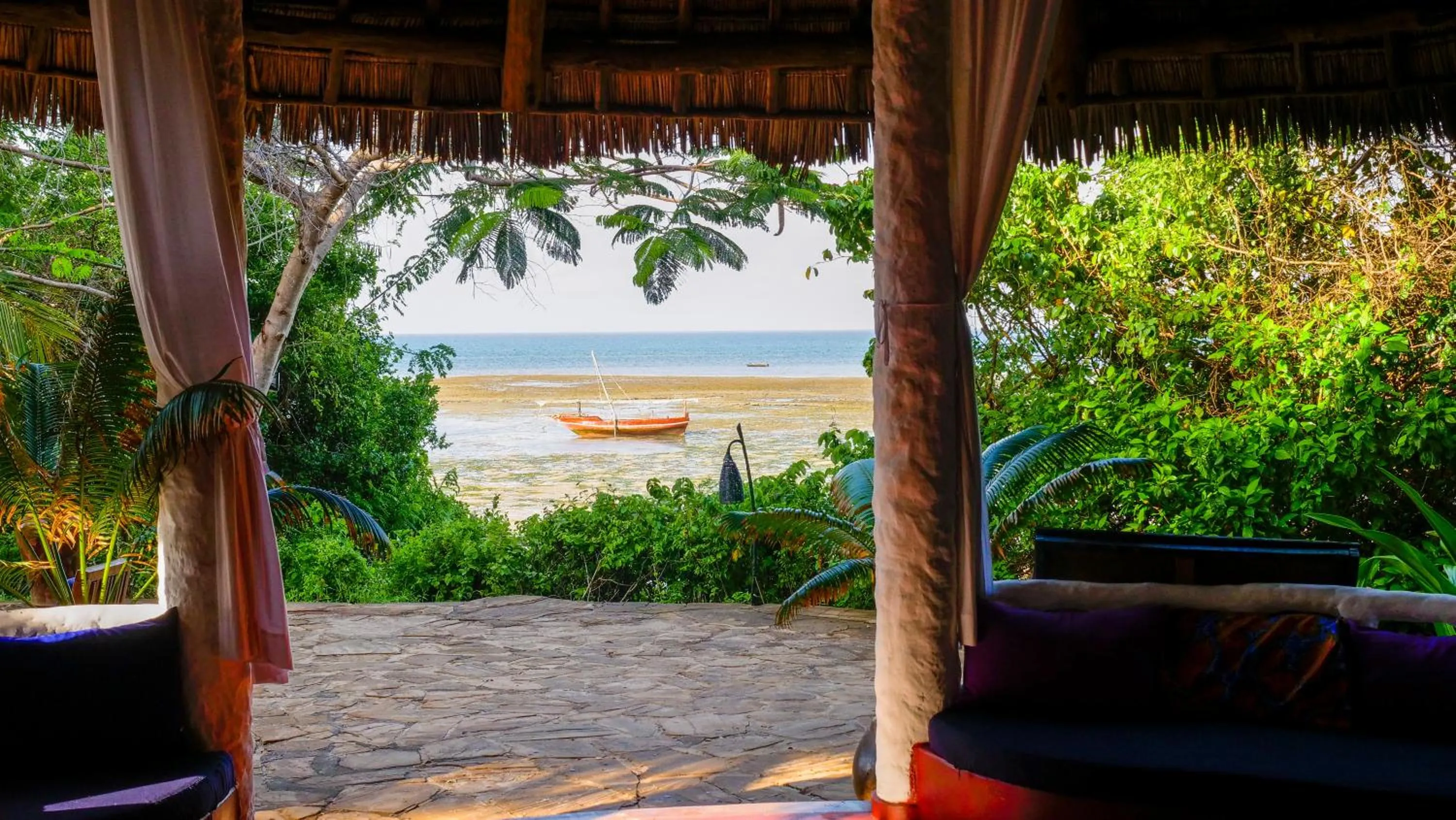 Sea view in Fumba Beach Lodge