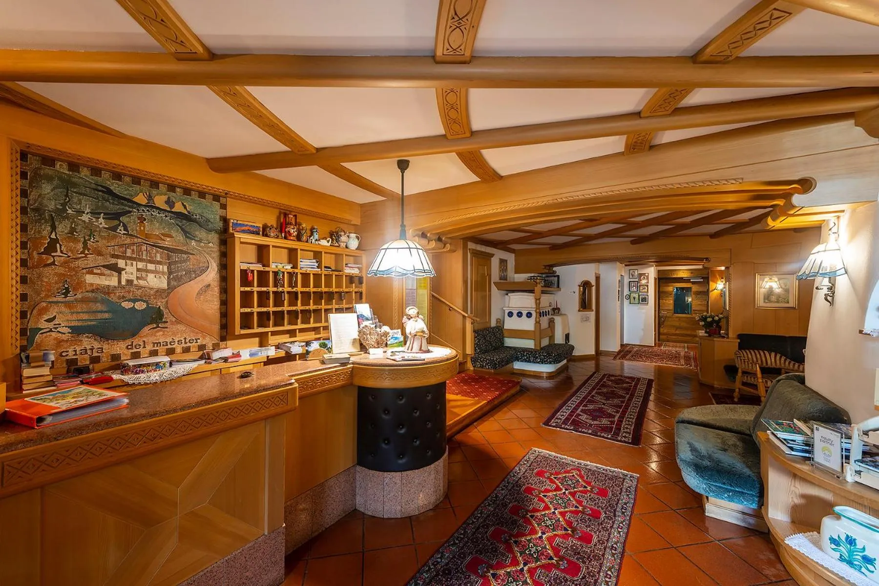 Lobby or reception in Hotel Al Lago