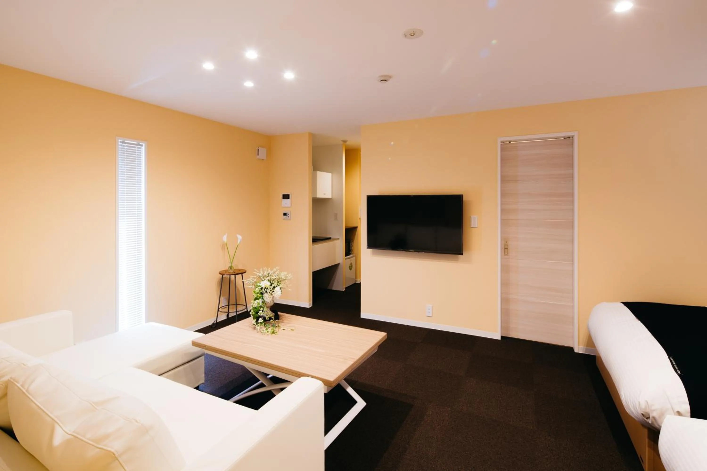 TV and multimedia, Bed in FUKUOKA MOJIKO STAY